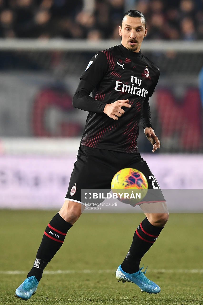 Zlatan Ibrahimovic of Milan