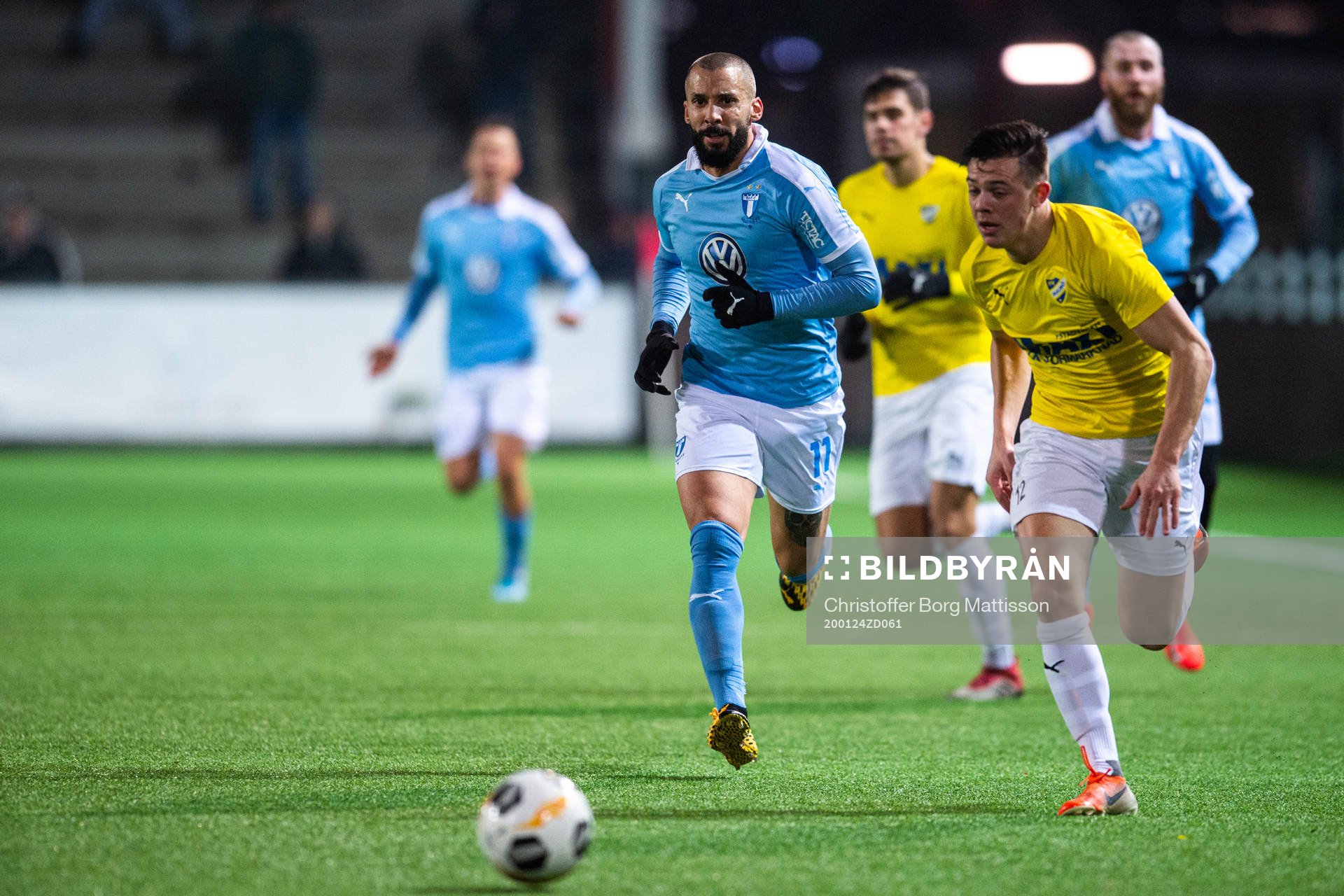 Malmö FFs Guillermo Molins och IFK Malmös Emil Johansson