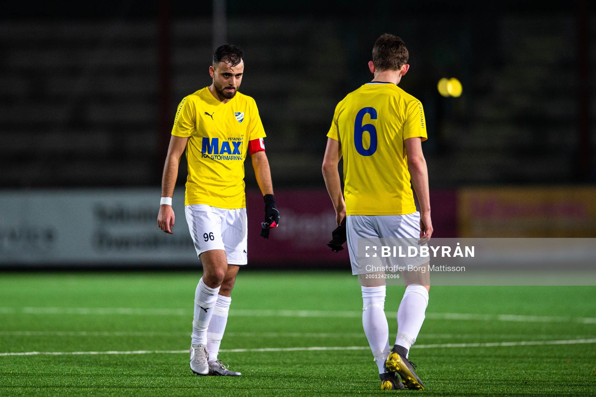 IFK Malmös Jamshed Asekzai och och Elliot Lindquist