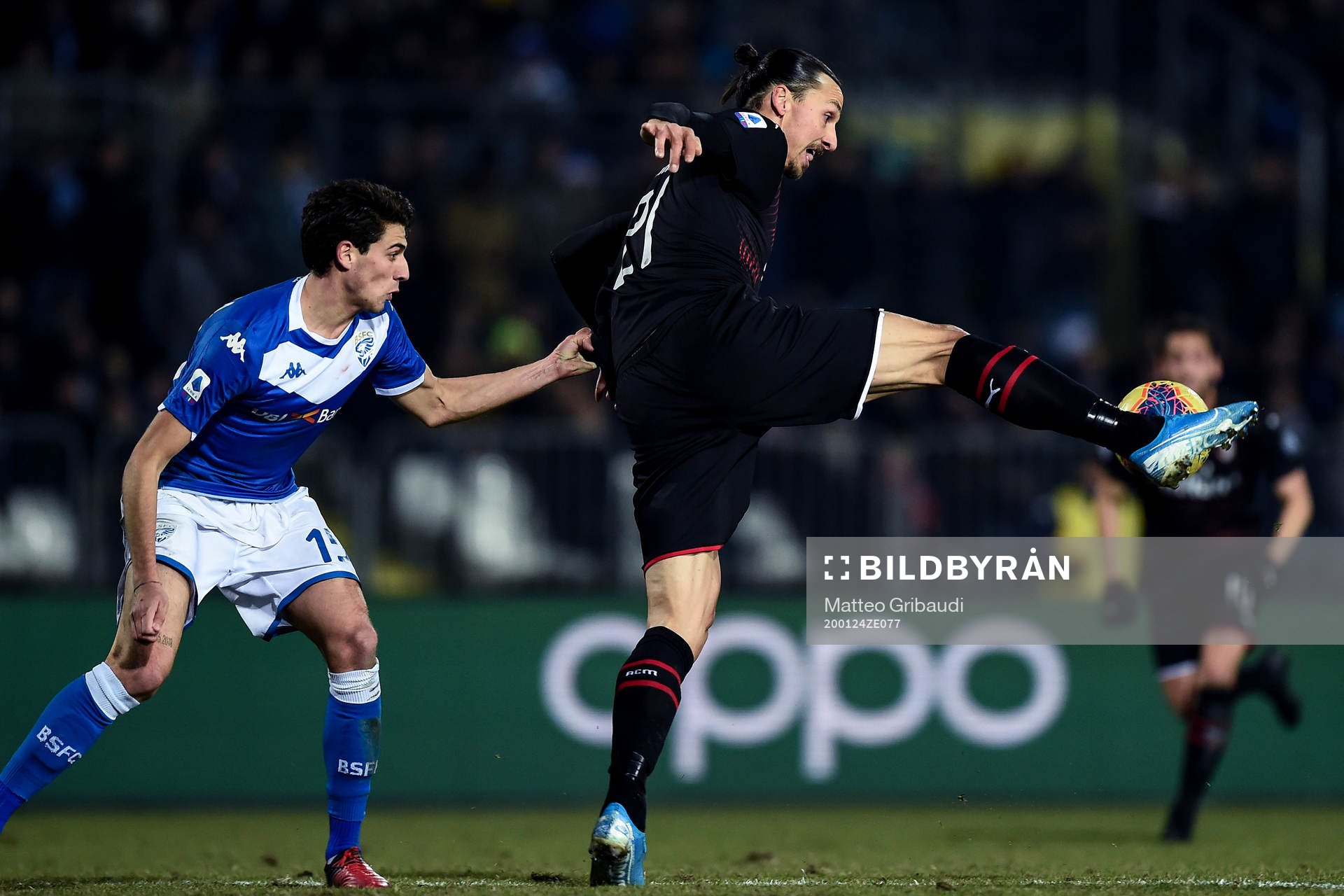Zlatan Ibrahimovic of Milan