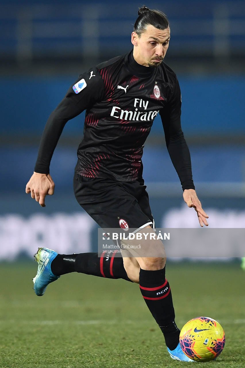 Zlatan Ibrahimovic of Milan