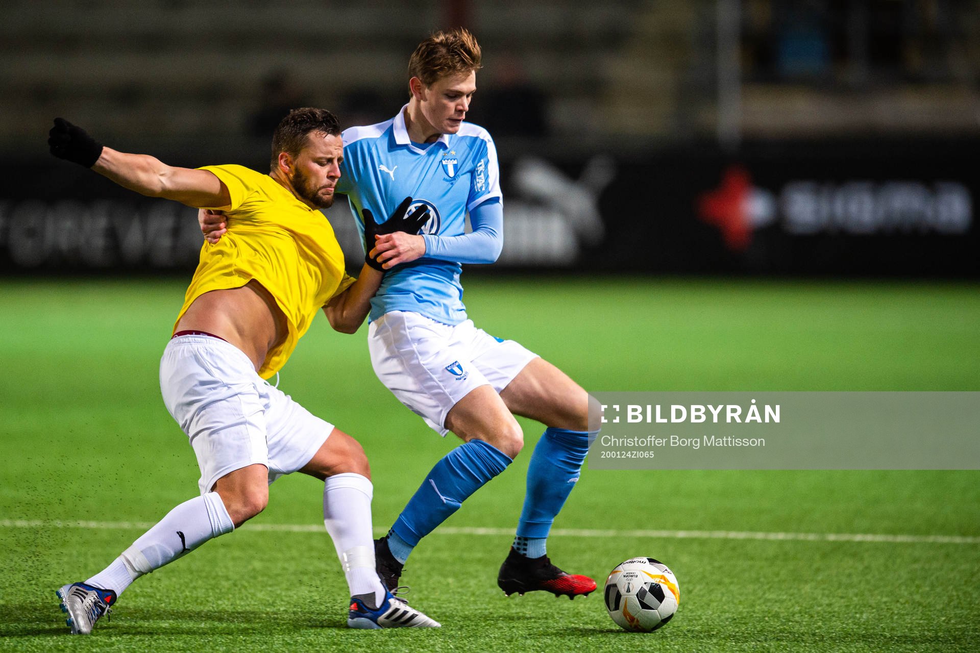 IFK Malmös Saban Pehilj och Malmö FFs Hugo Andersson