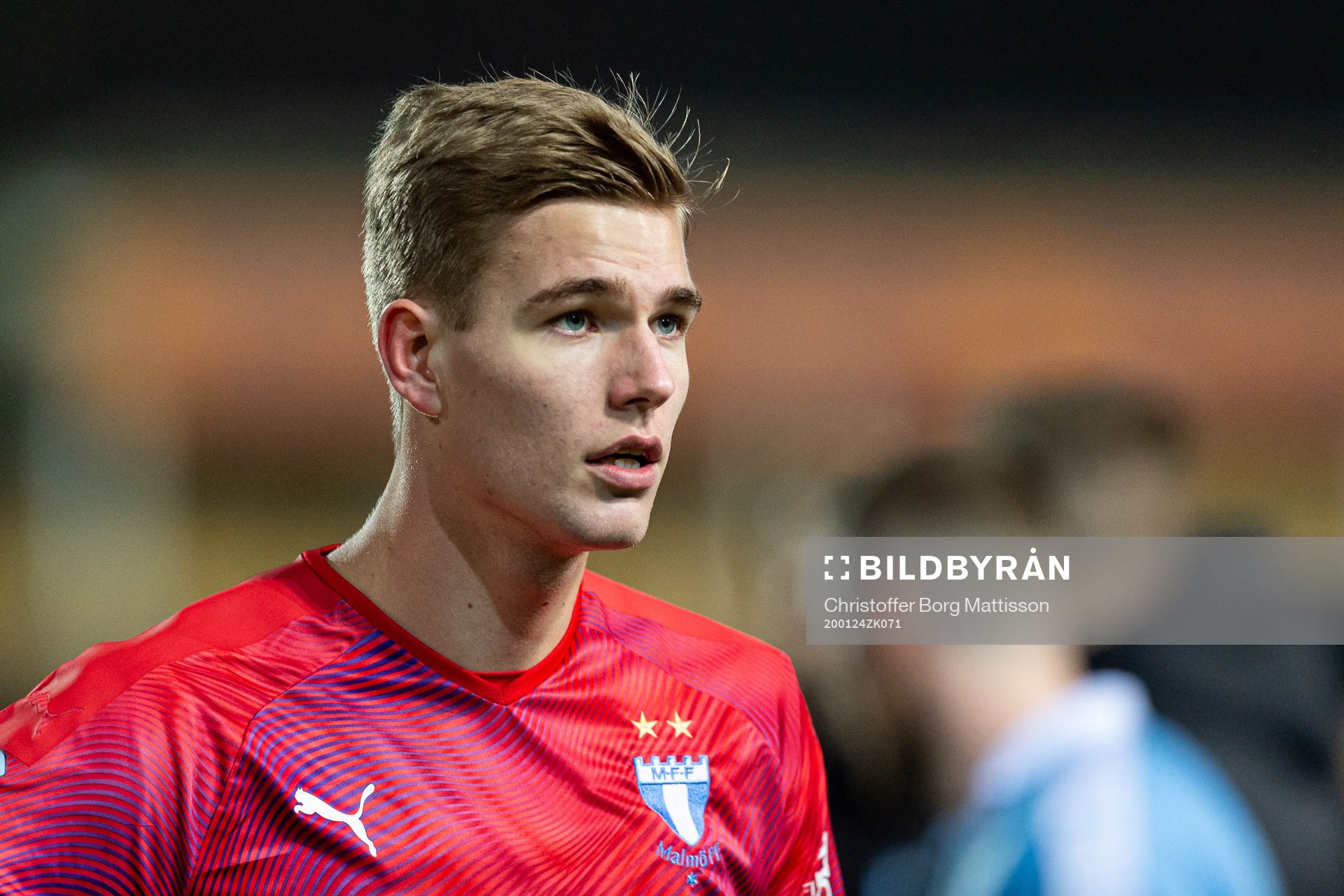 Malmö FFs målvakt Mathias Nilsson