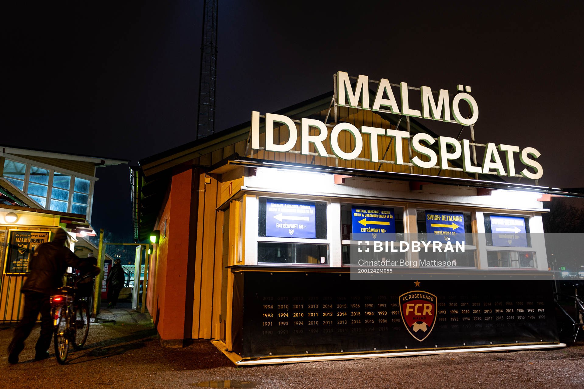 Entrén till Malmö IP
