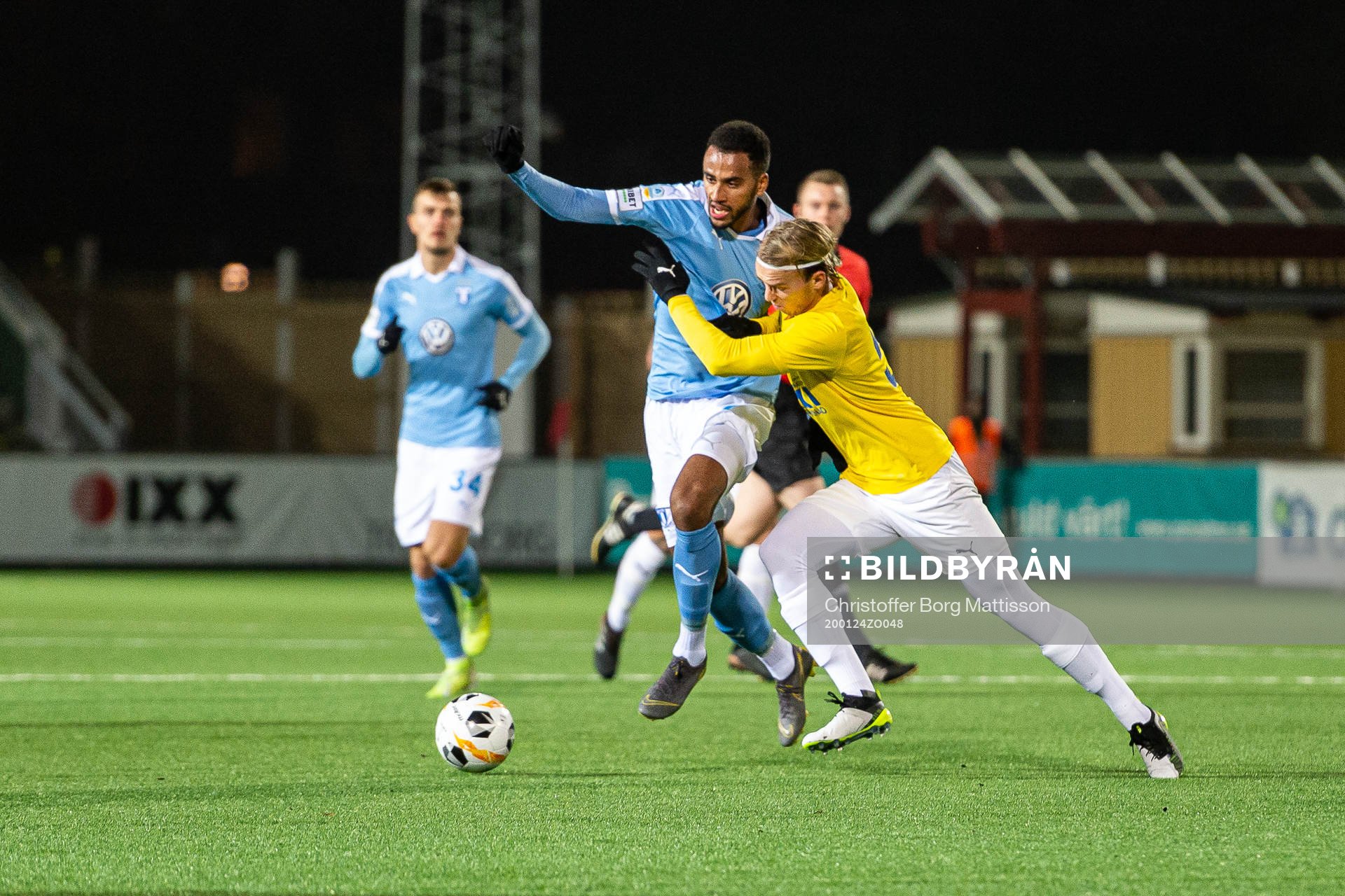 Malmö FFs Isaac Kiese Thelin och IFK Malmös Philip