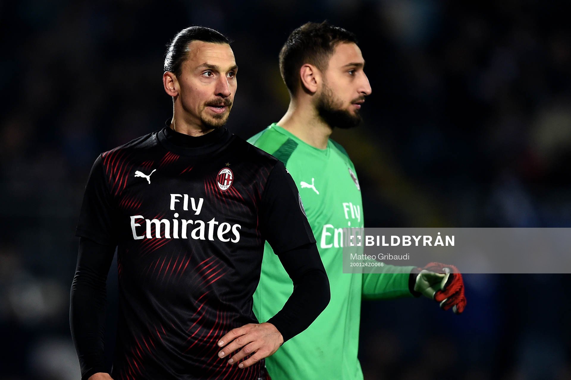 Zlatan Ibrahimovic of Milan
