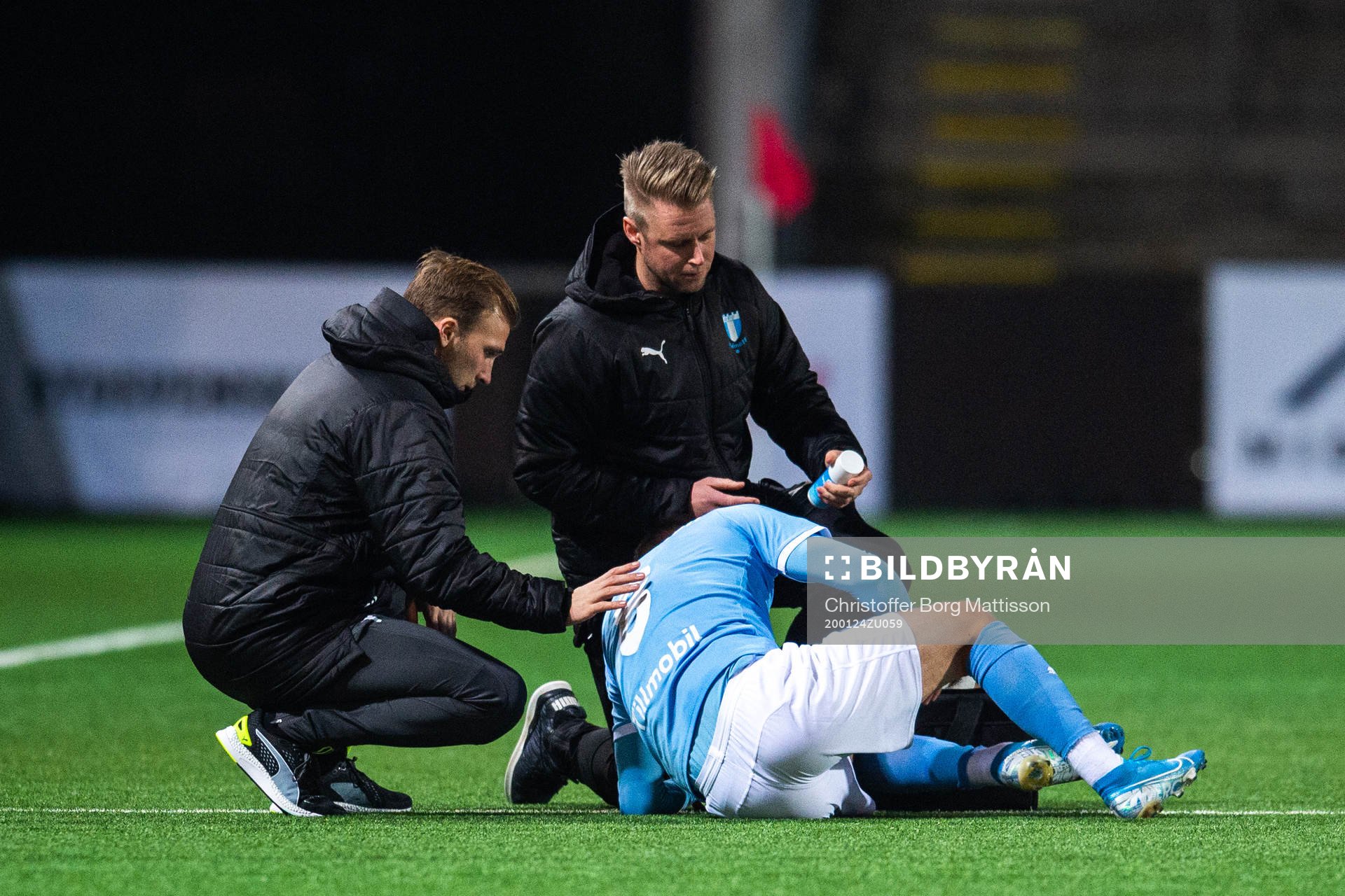 Malmö FFs Arnór Traustason har ont