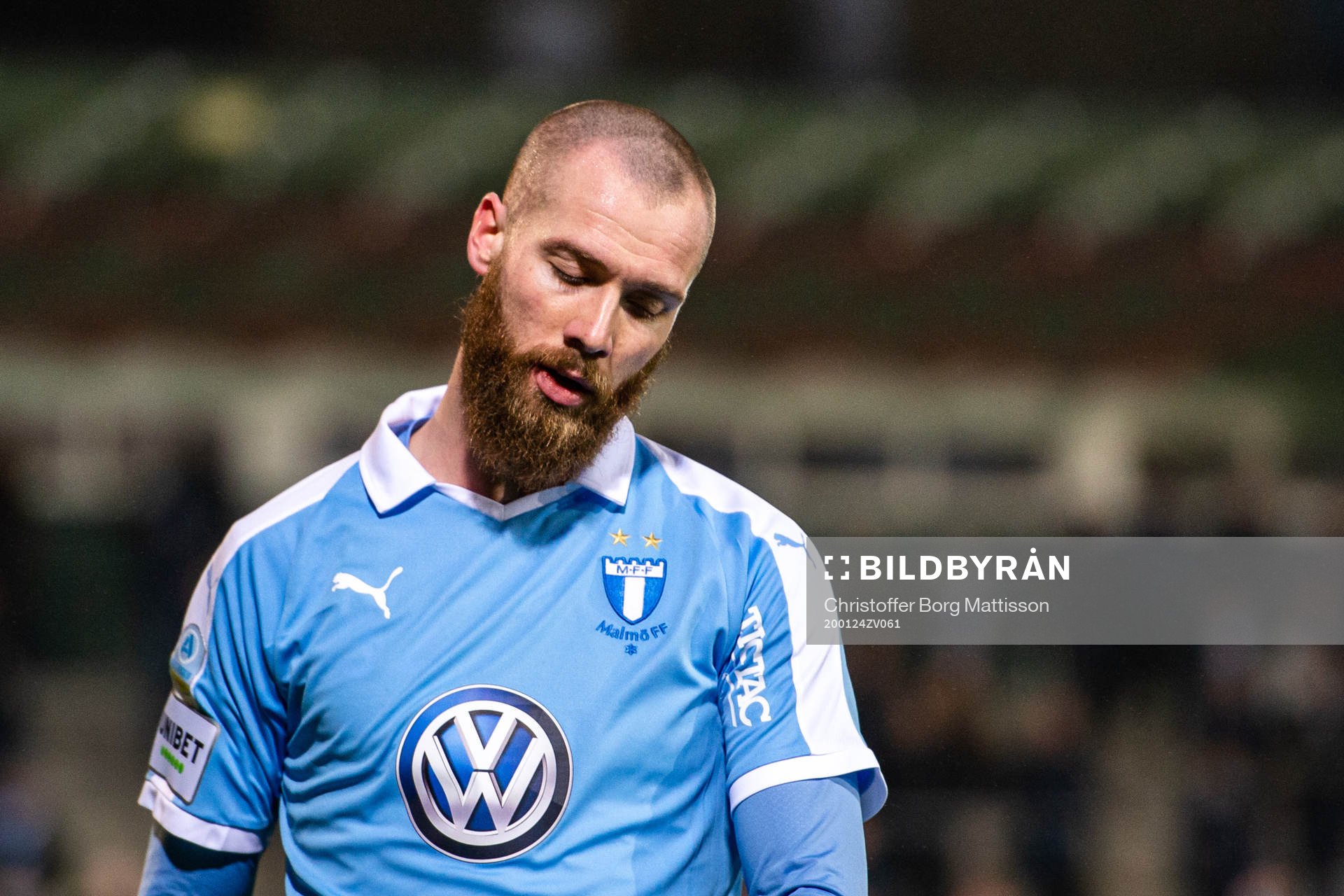 Malmö FFs Jo Inge Berget deppar