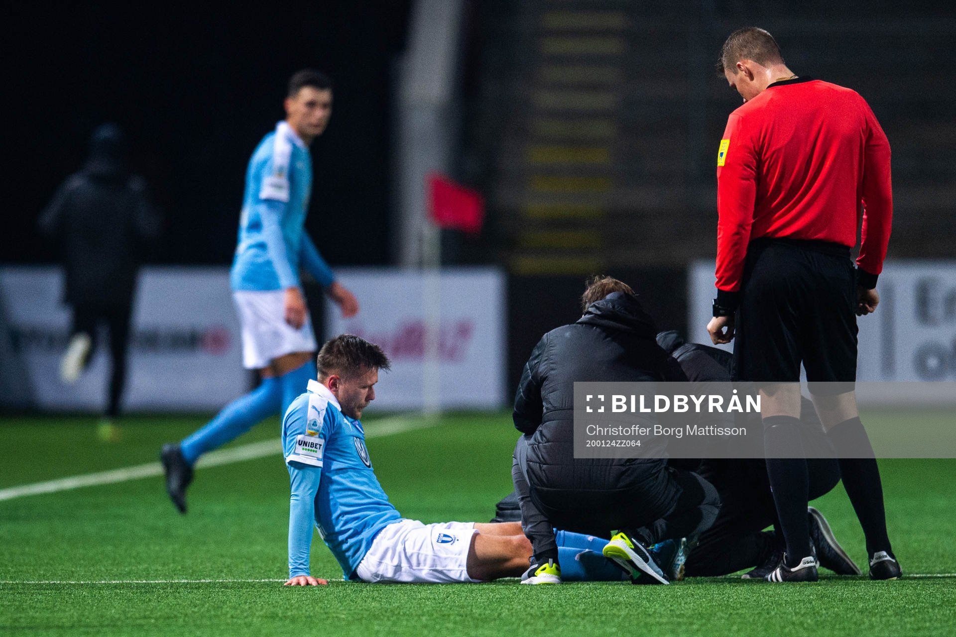 Malmö FFs Arnór Traustason har ont
