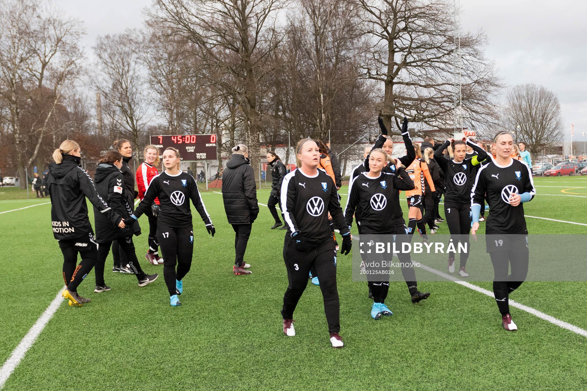 Malmö FFs spelare deppar