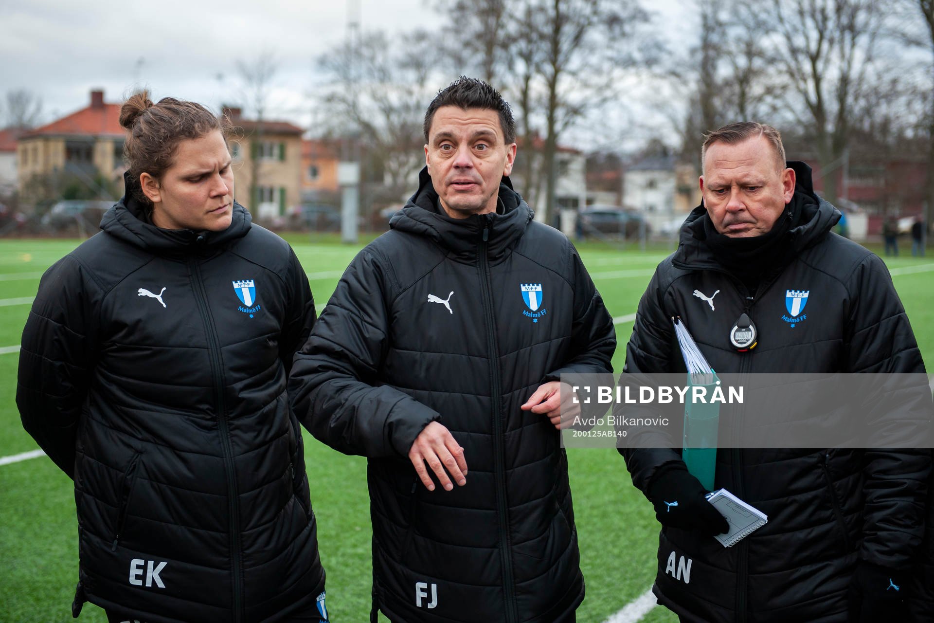 Malmö FFs målvaktstränare, Emelie Karström, tränare