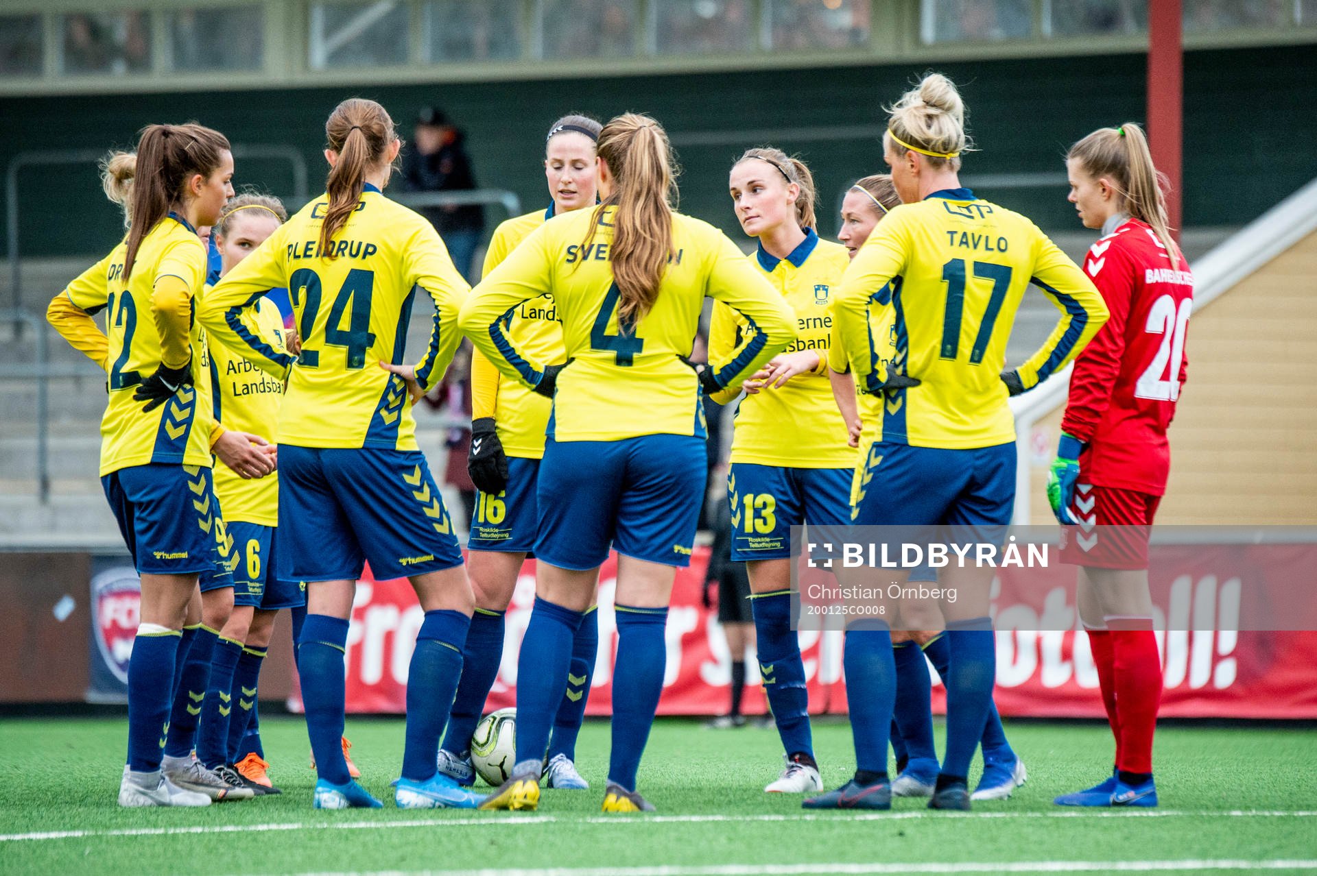 Brøndbys spelare deppar