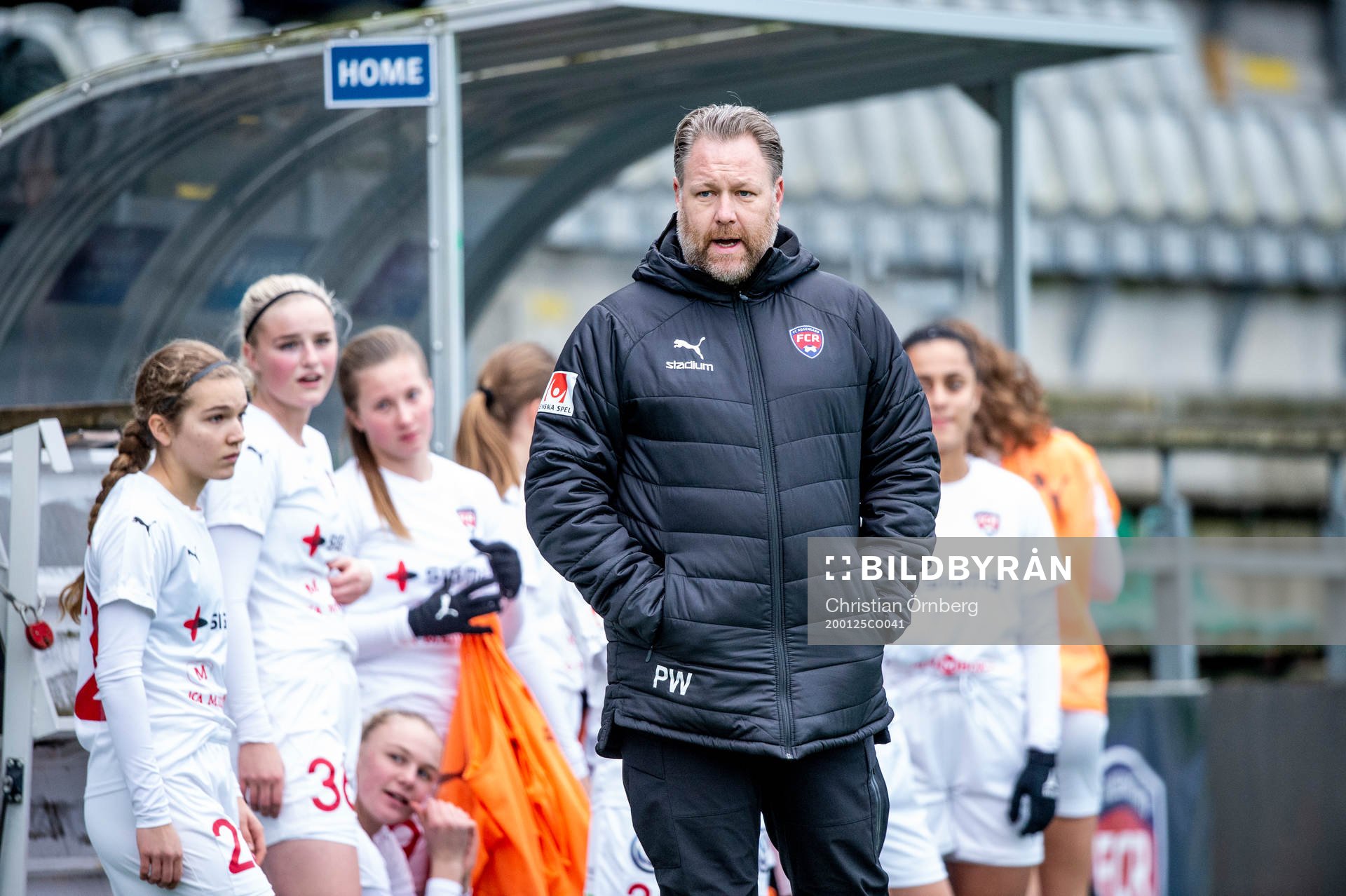 Rosengårds assisterande tränare Patrick Winqvist