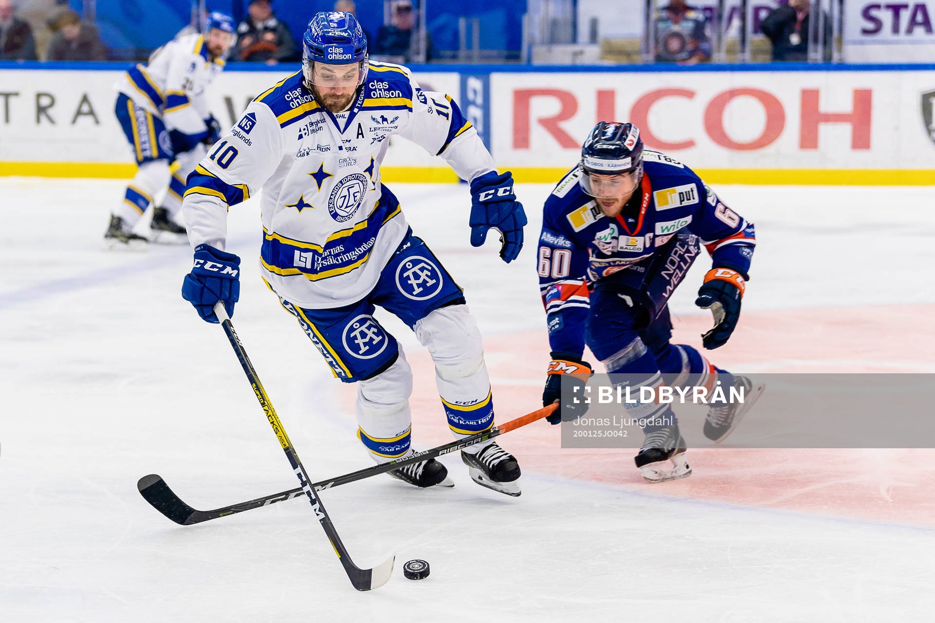 Leksands Johan Fransson och Växjös Erik Josefsson