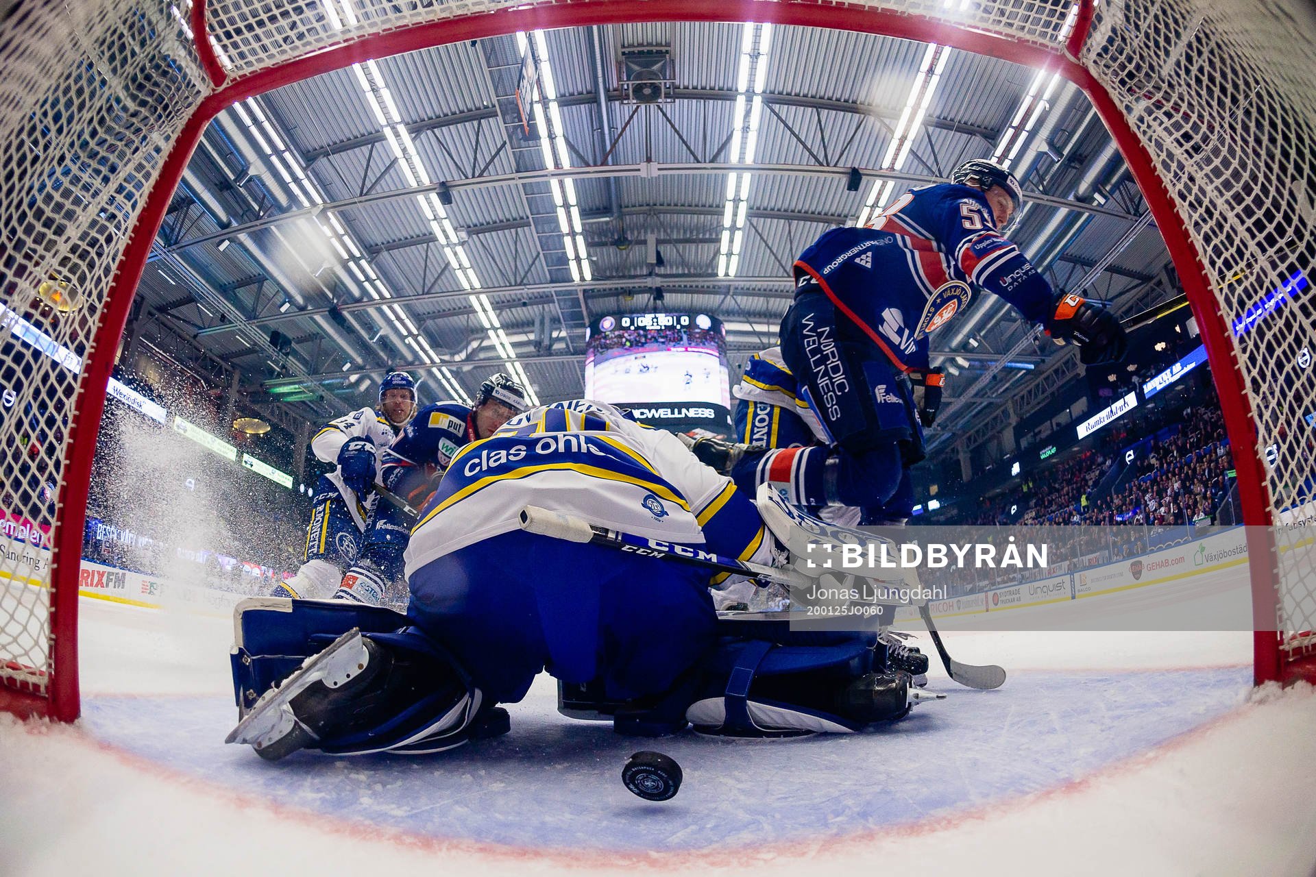 Växjös Marcus Paulsson gör mål 1-0