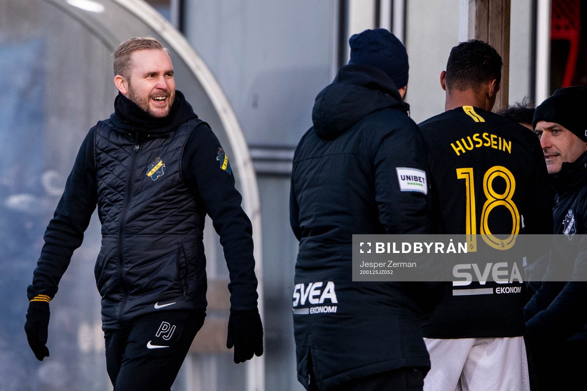 s assisterande tränare Patric Jildefalk