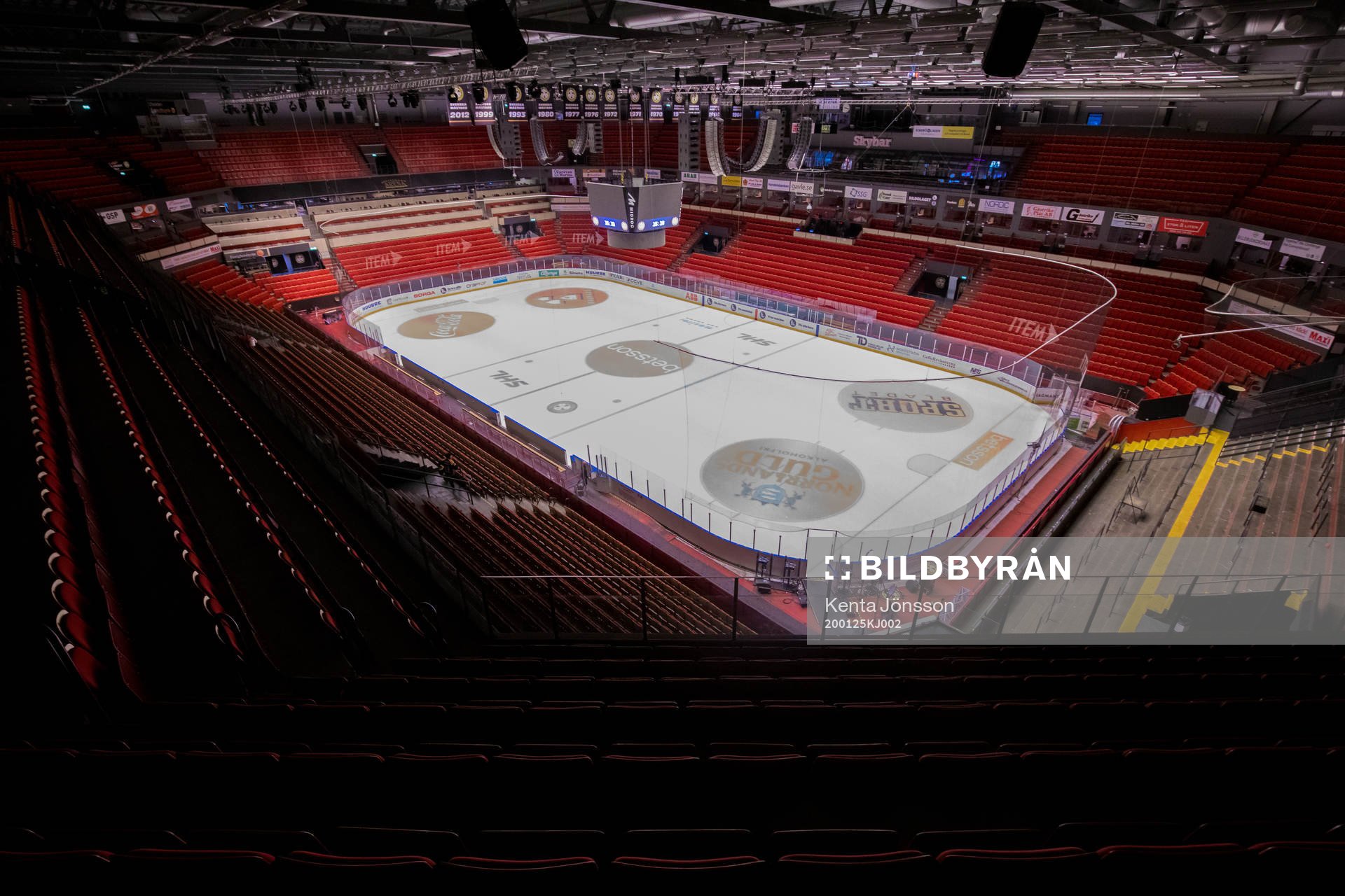 Interiör av Monitor ERP Arena