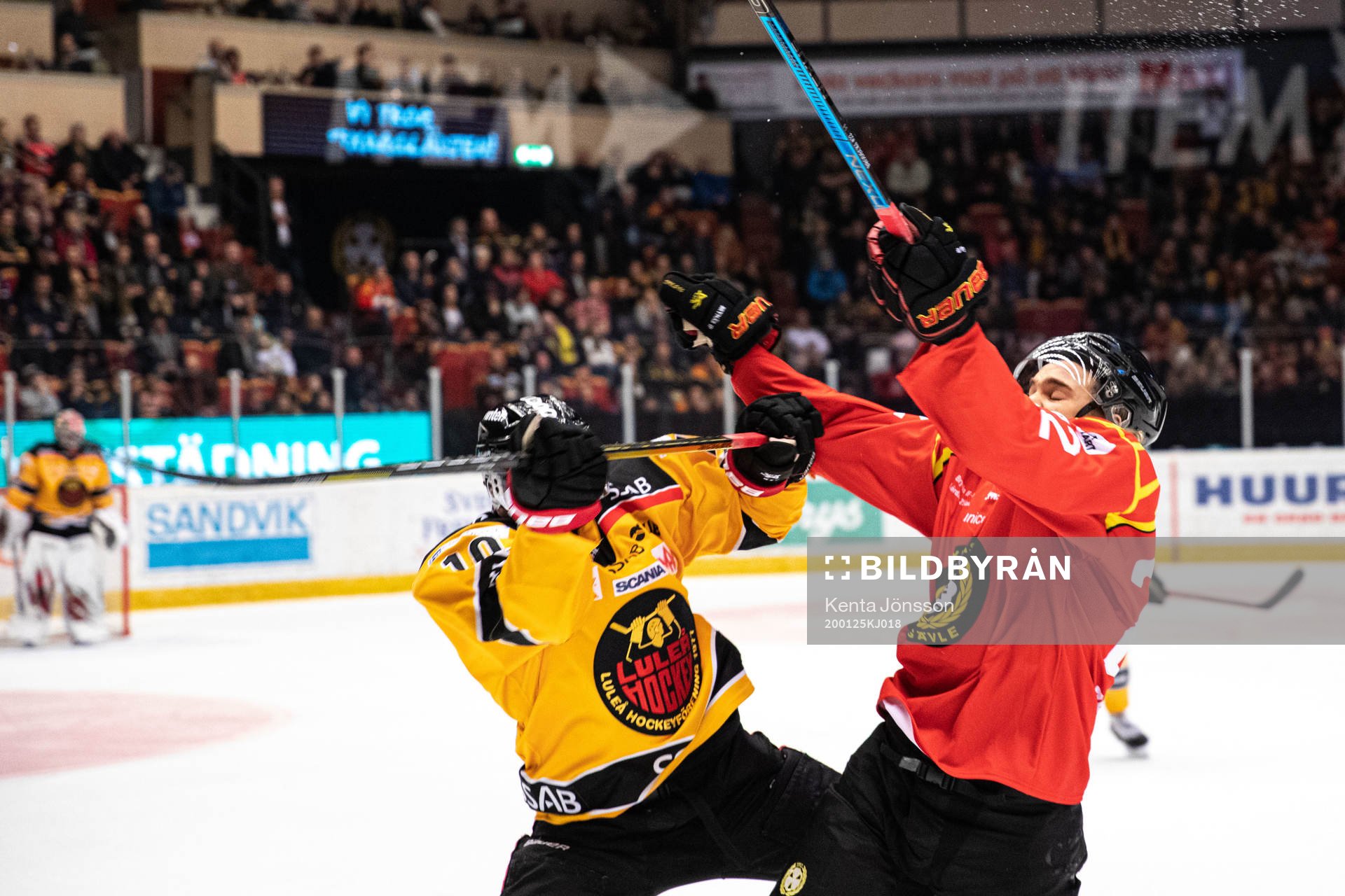 Luleås Einar Emanuelsson och Brynäs Adam Brodecki