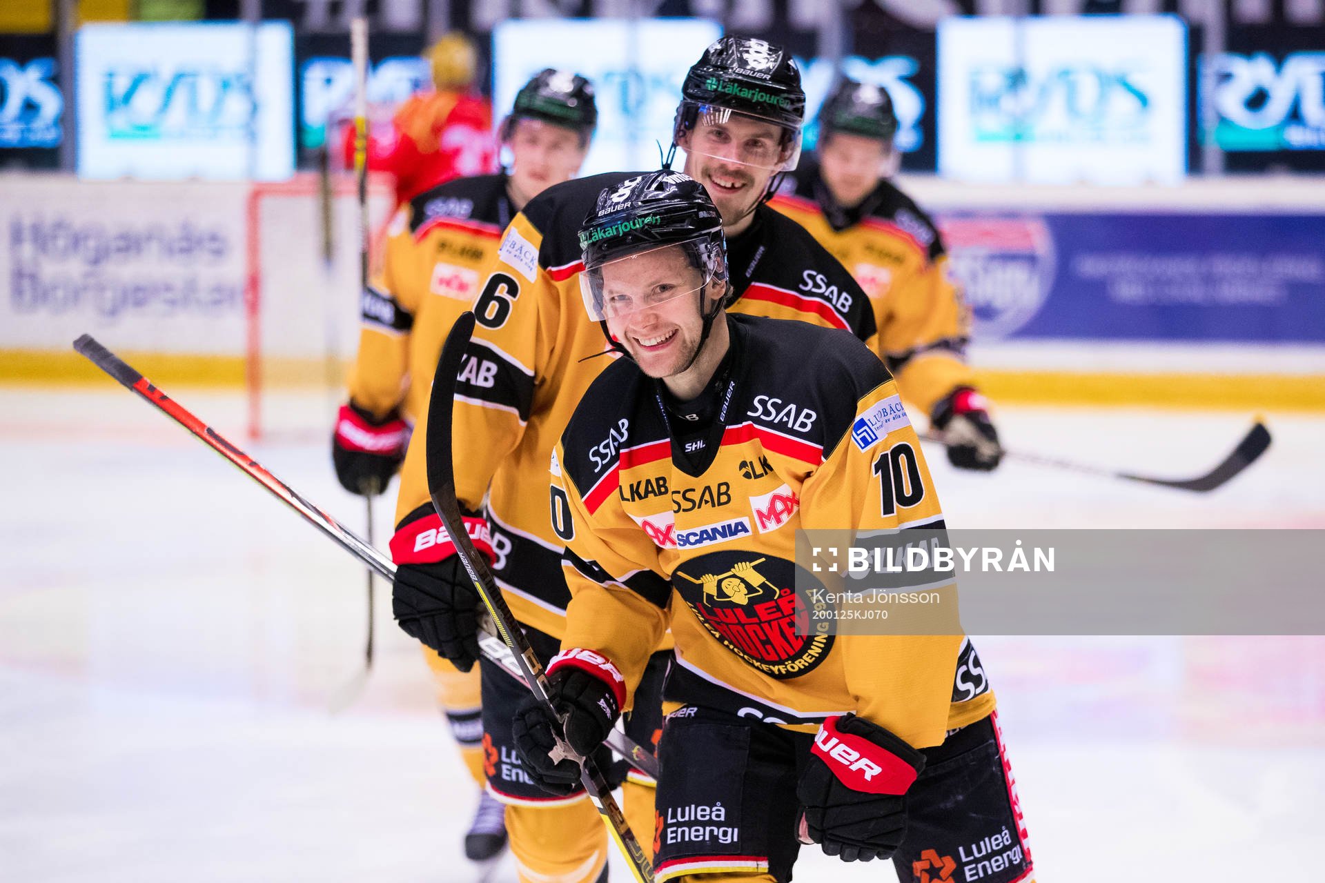 Luleås Einar Emanuelsson jublar