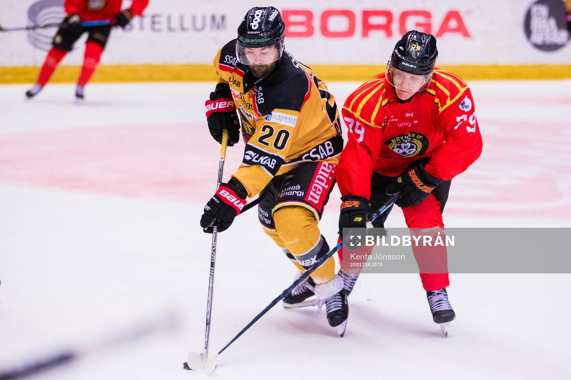 Luleås Jack Connolly och Brynäs Daniel Mannberg