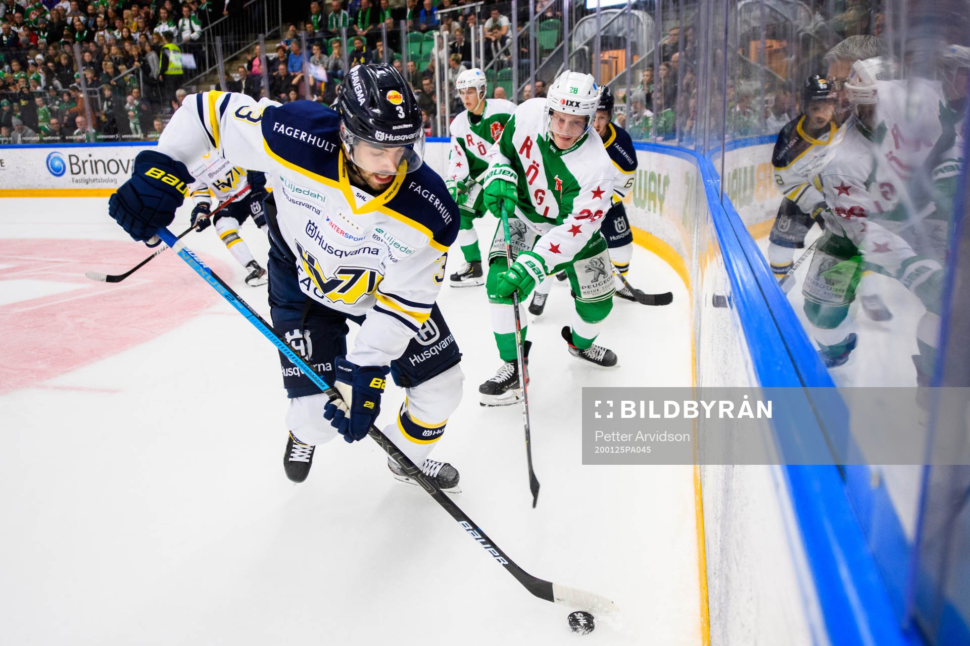 s Markus Lauridsen och Rögles Anton Bengtsson