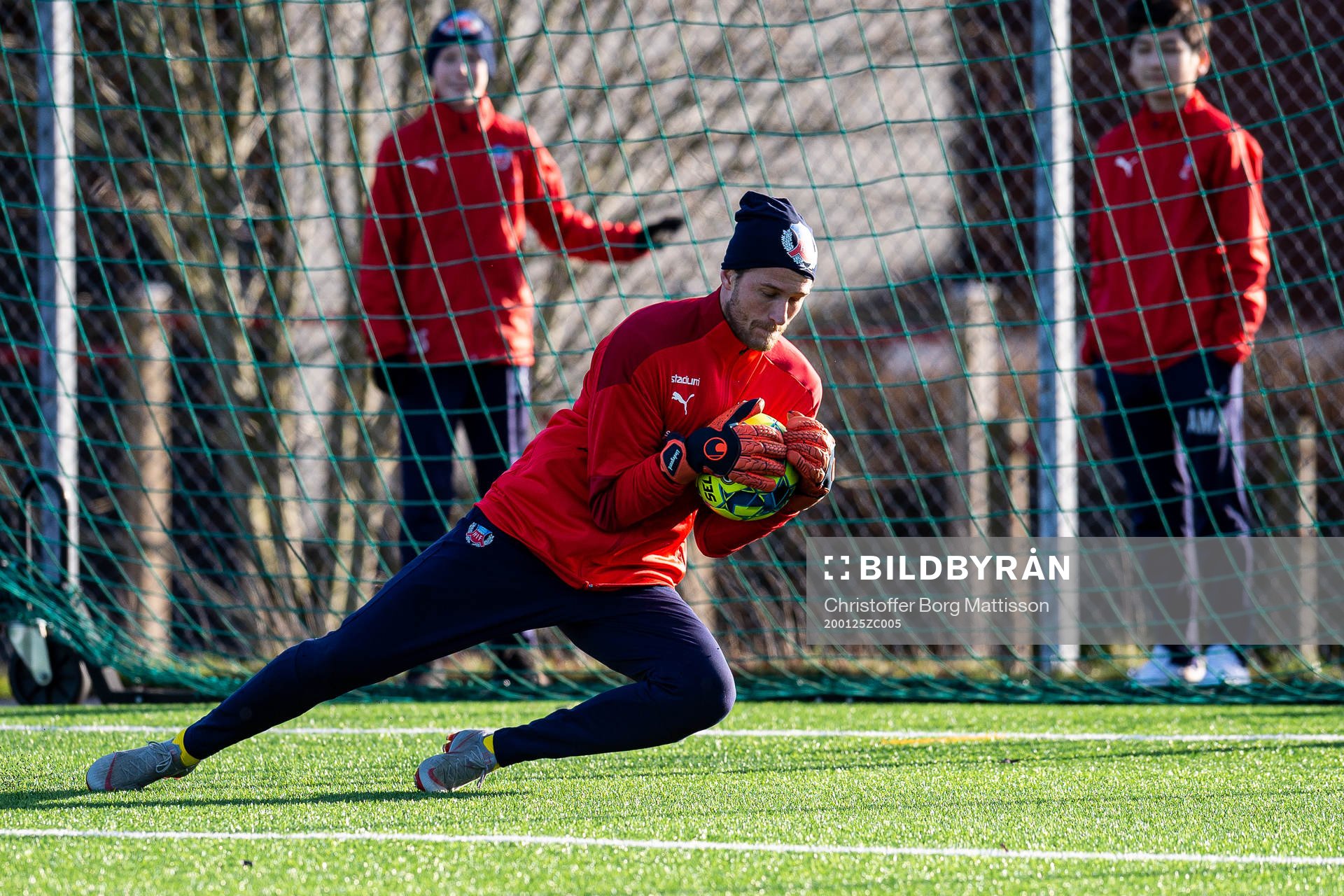 Helsingborgs målvakt Anders Lindegaard