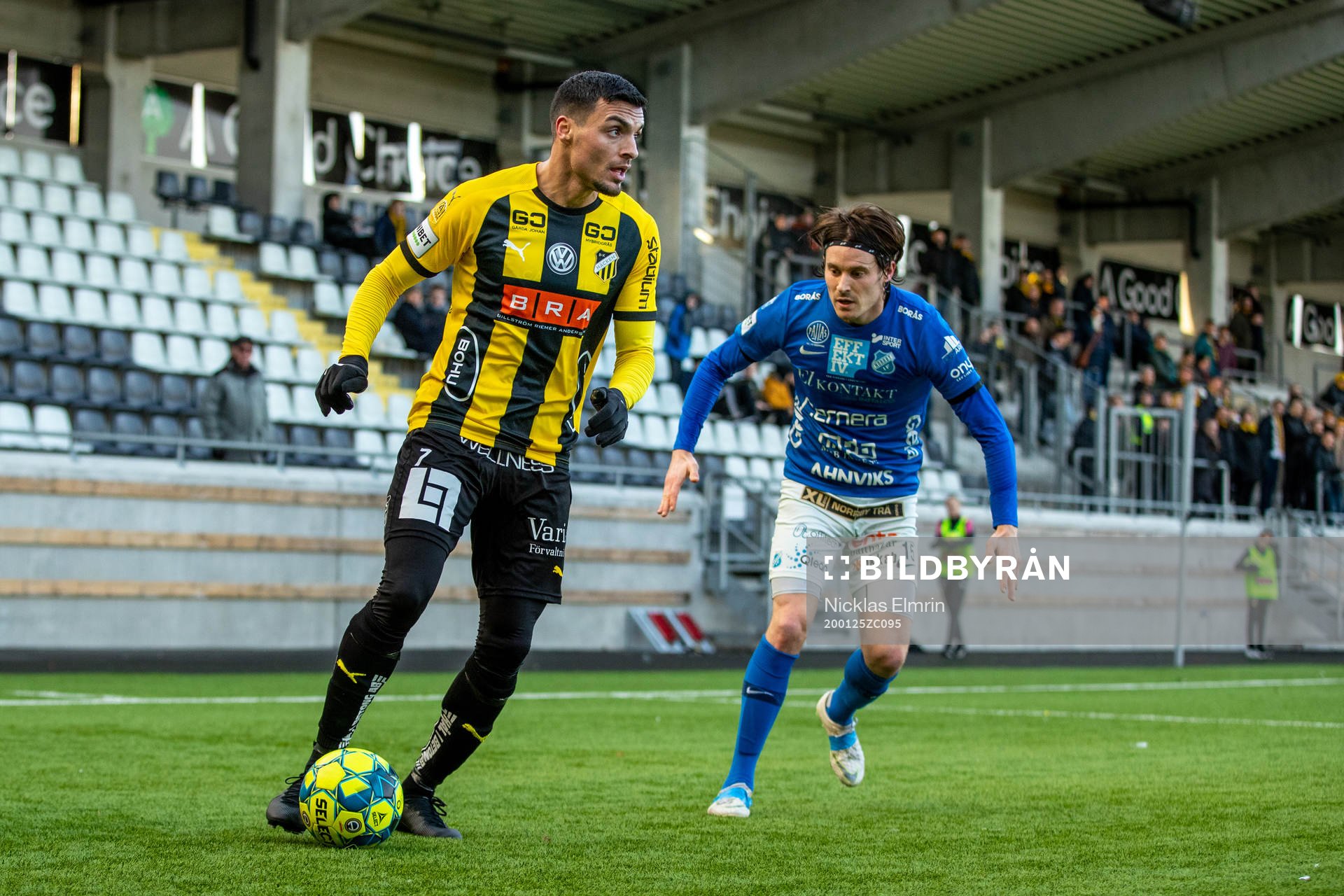 Häckens Ahmed Yasin mot Norrbys Nino Osmanagic