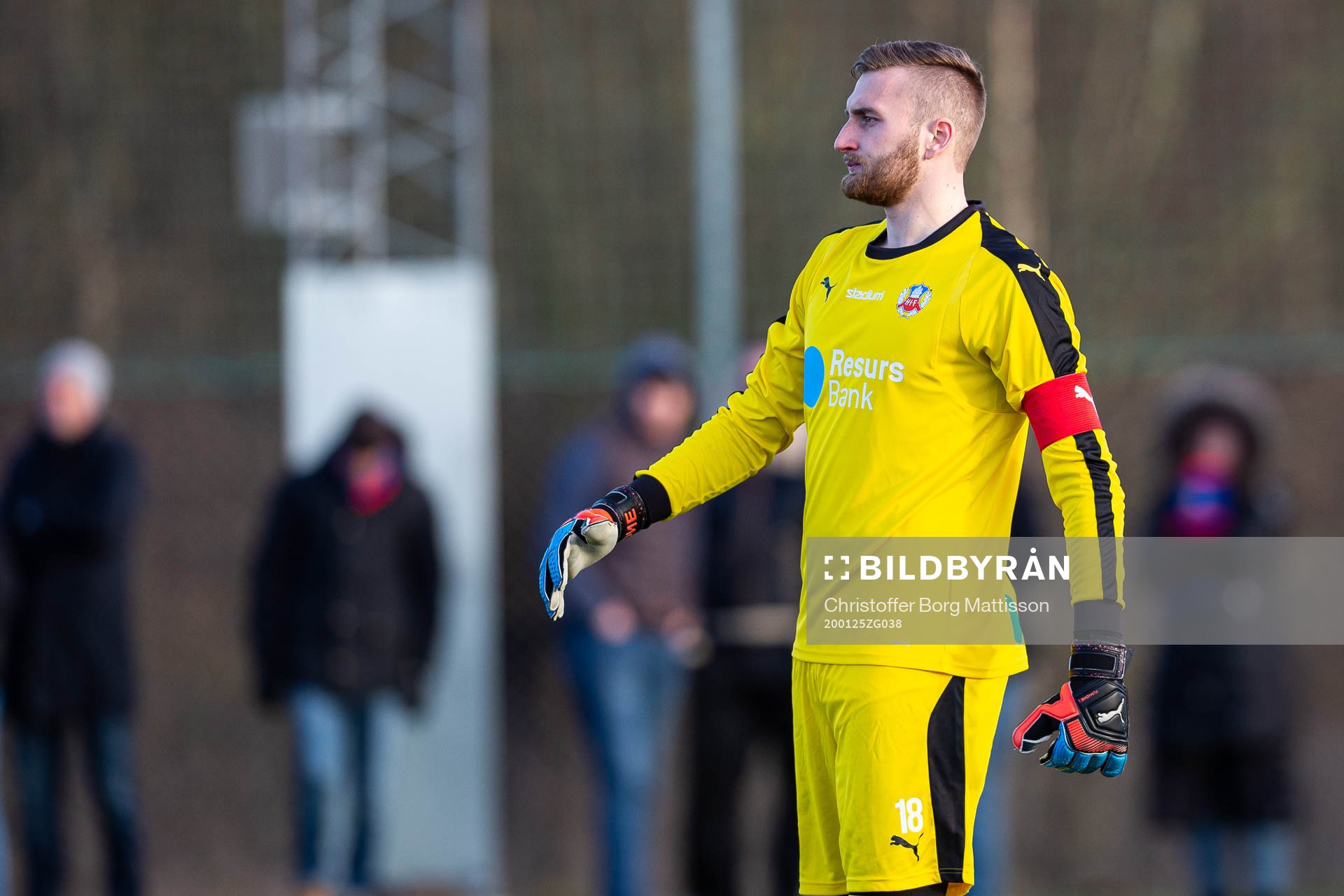 Helsingborgs målvakt Alexander Nilsson