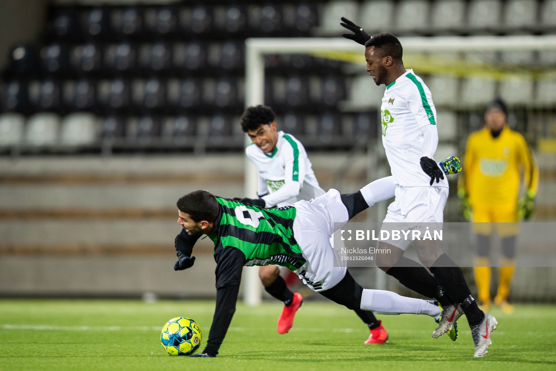 GAIS Predrag Randelovic och Varbergs Astrit Seljmani