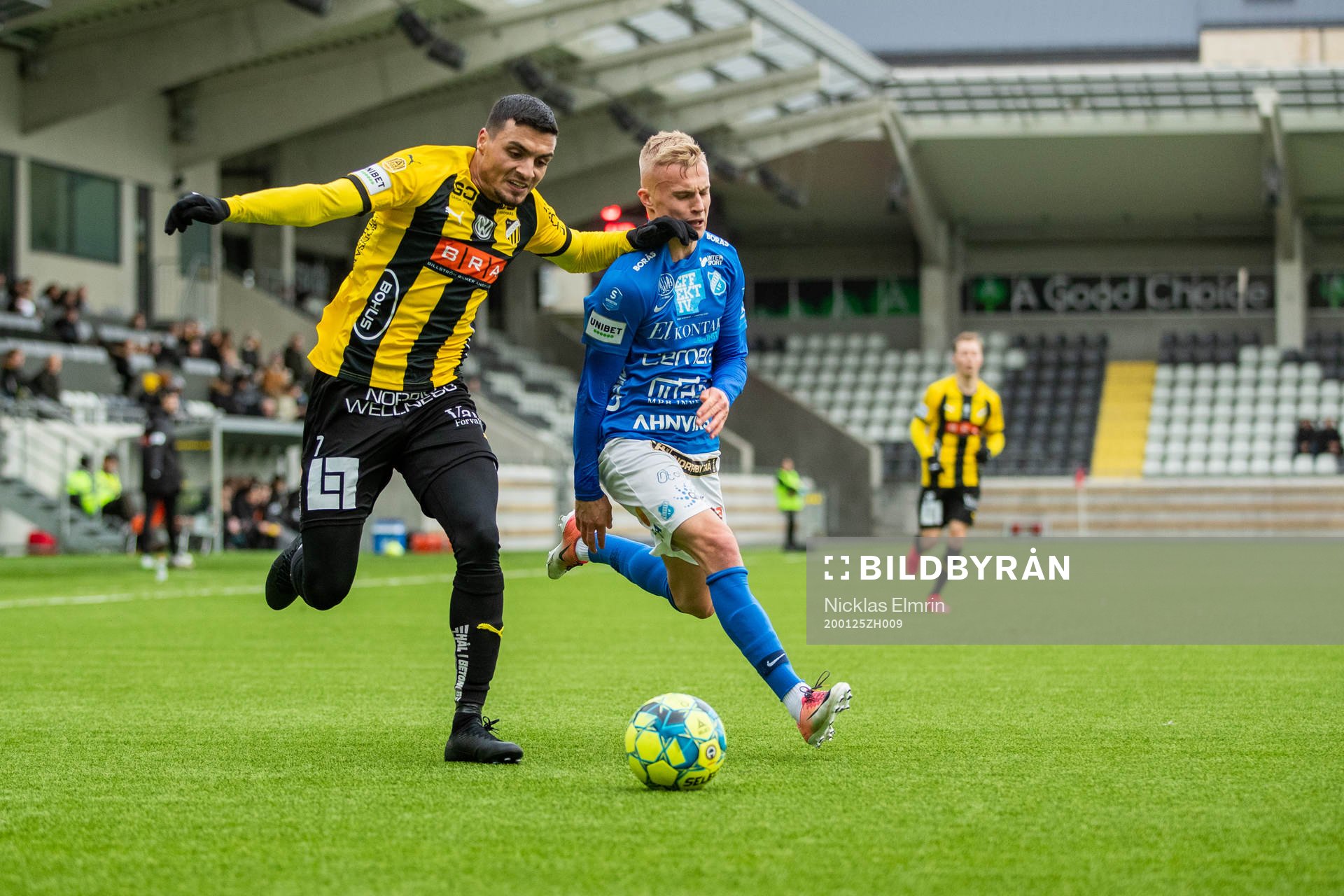 Häckens Ahmed Yasin mot Norrbys Ivo Dominik Pekalski