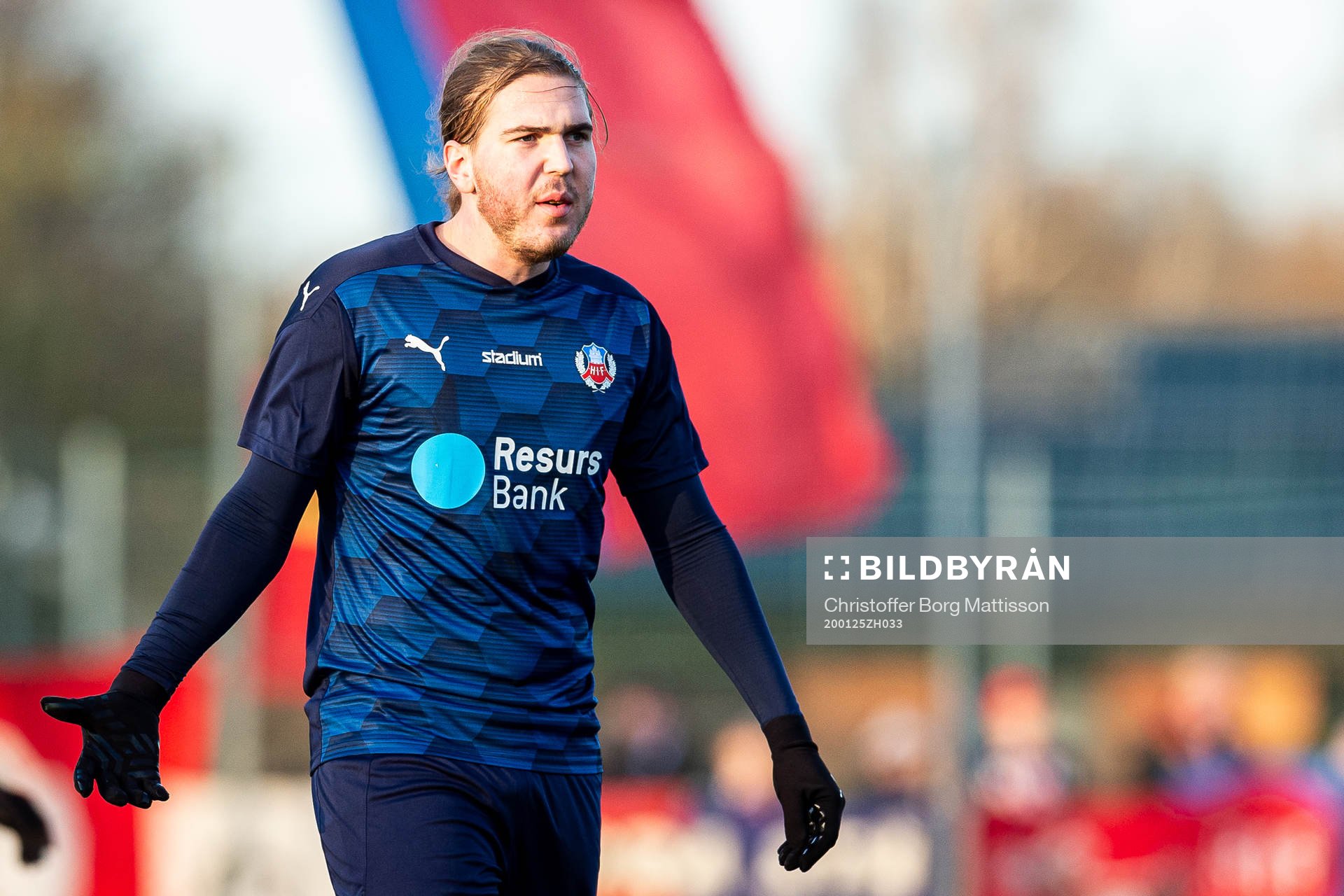 Helsingborgs Charlie Weberg deppar