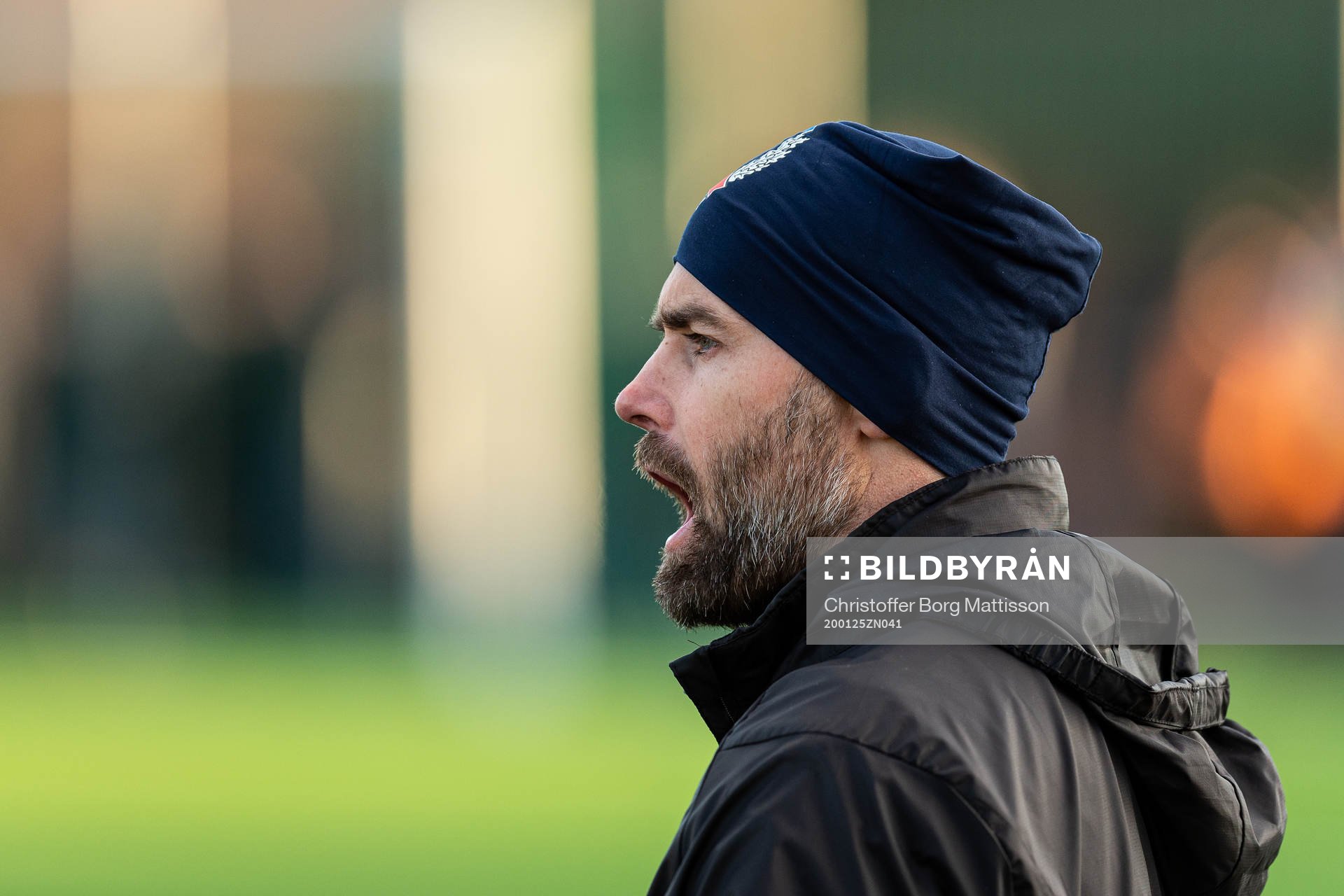 Helsingborgs tränare Olof Mellberg reagerar