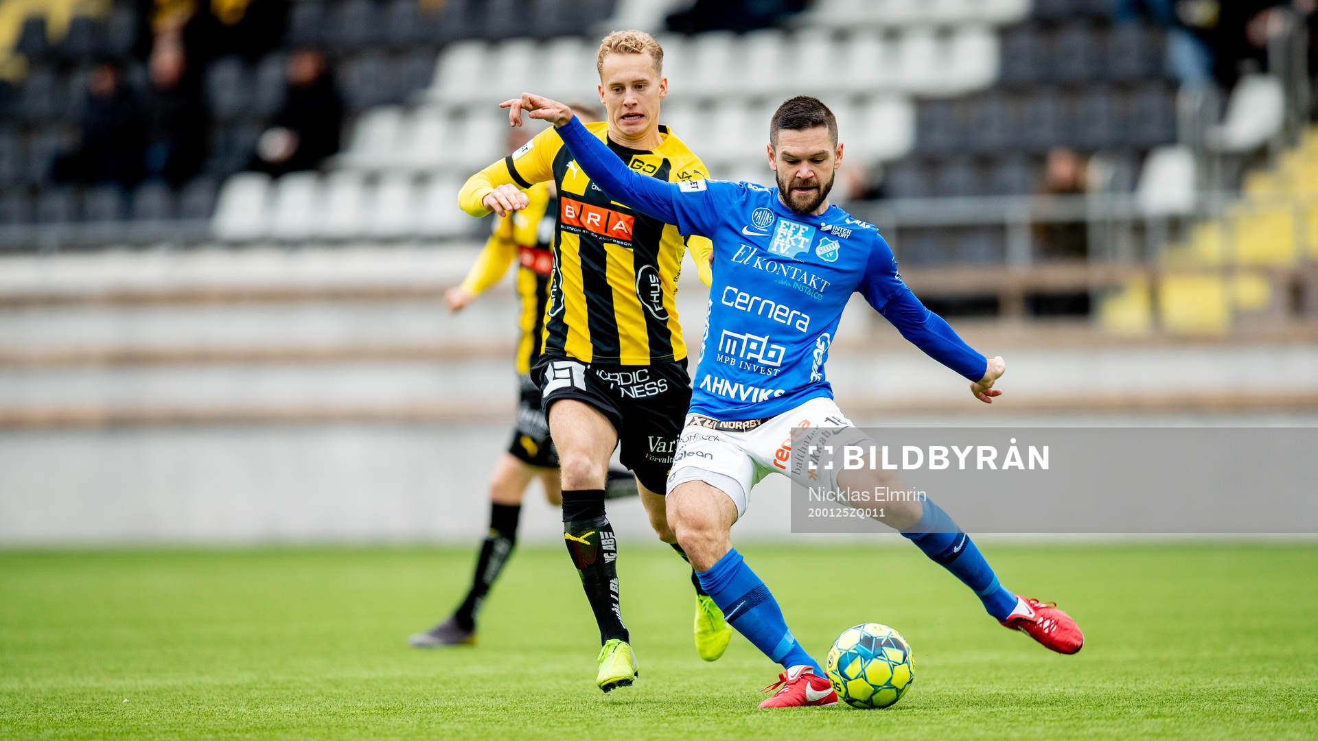 Norrbys Ivo Dominik Pekalski mot Häckens Gustav Berggren