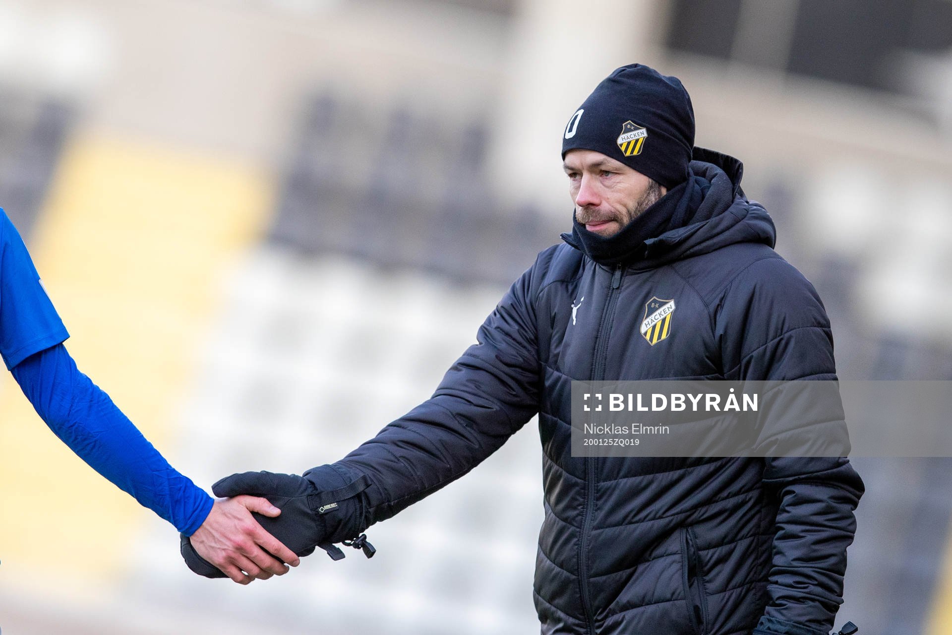 Häckens tränare Andreas Alm