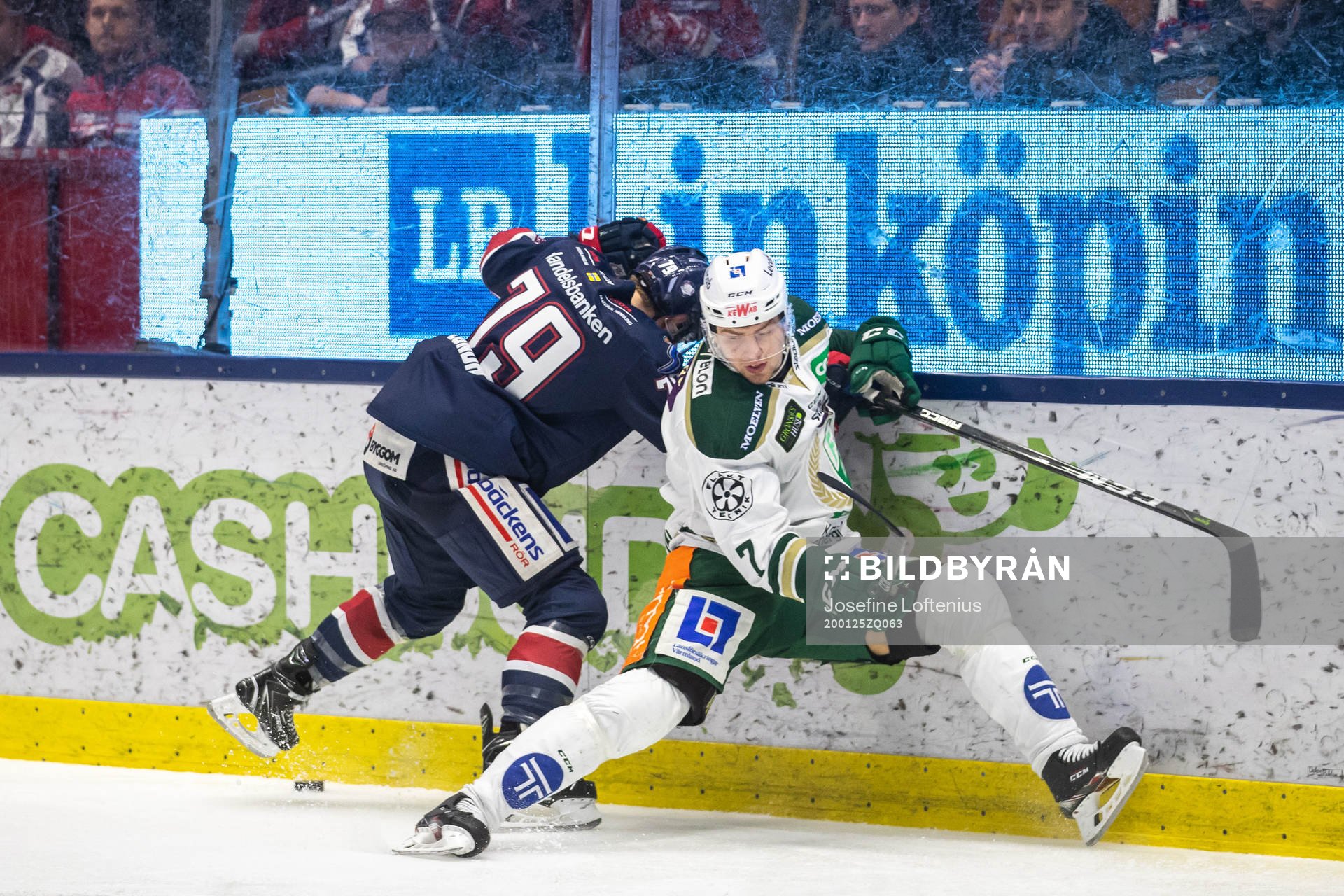 Linköpings Joe Whitney och Färjestads Johan Ivarsson