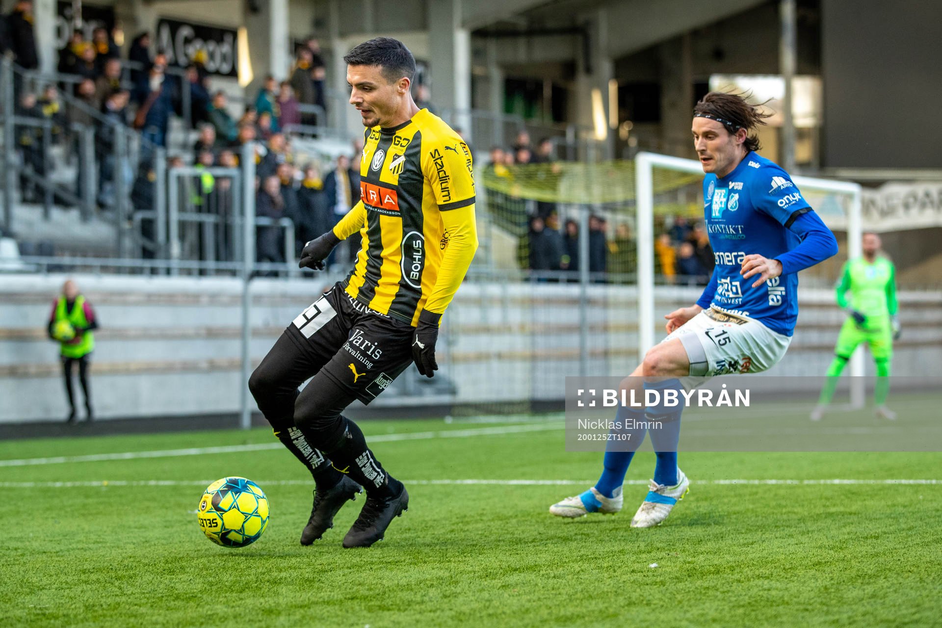 Häckens Ahmed Yasin mot Norrbys Nino Osmanagic