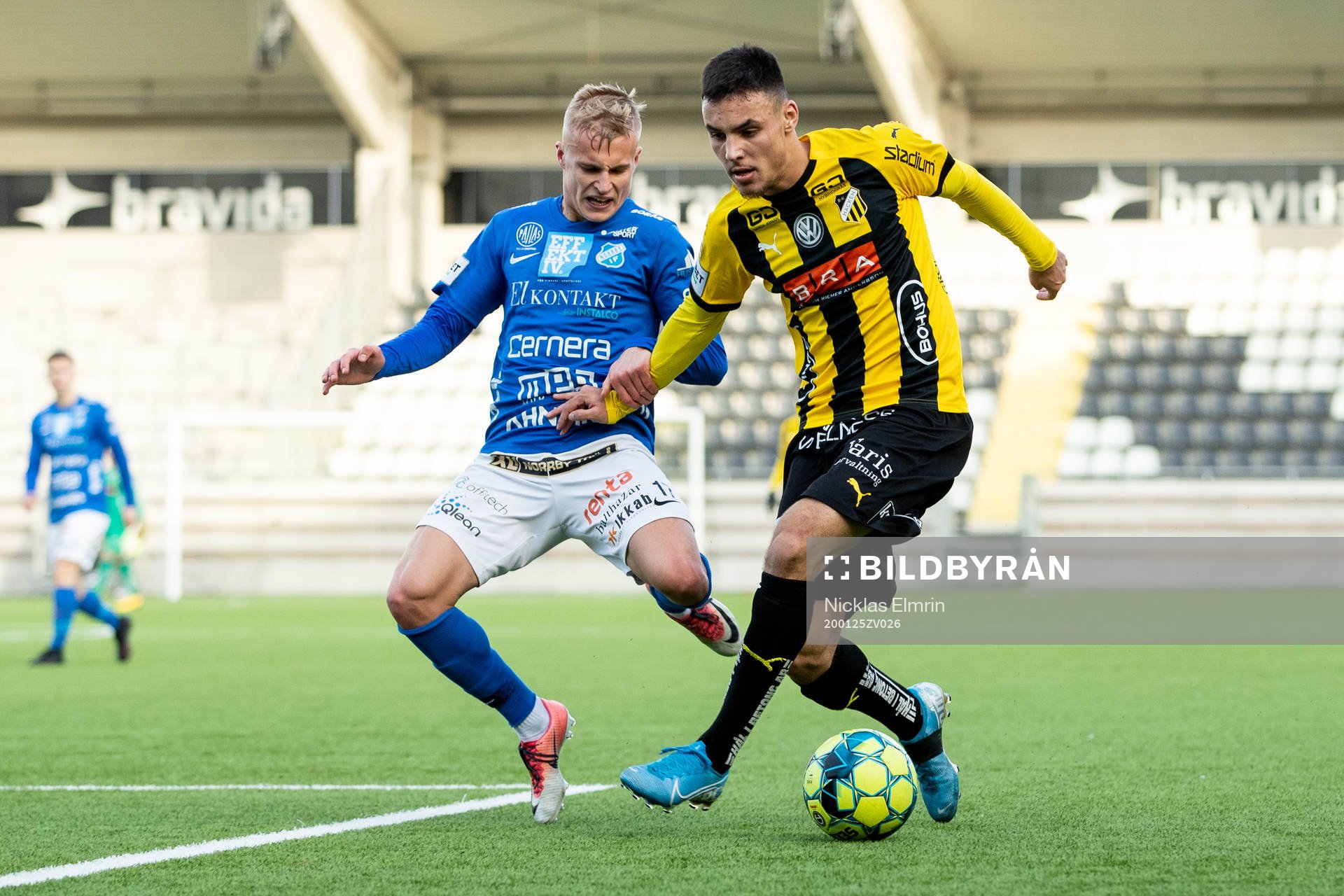 Häckens Ali Youssef mot Norrbys Viktor Bergh