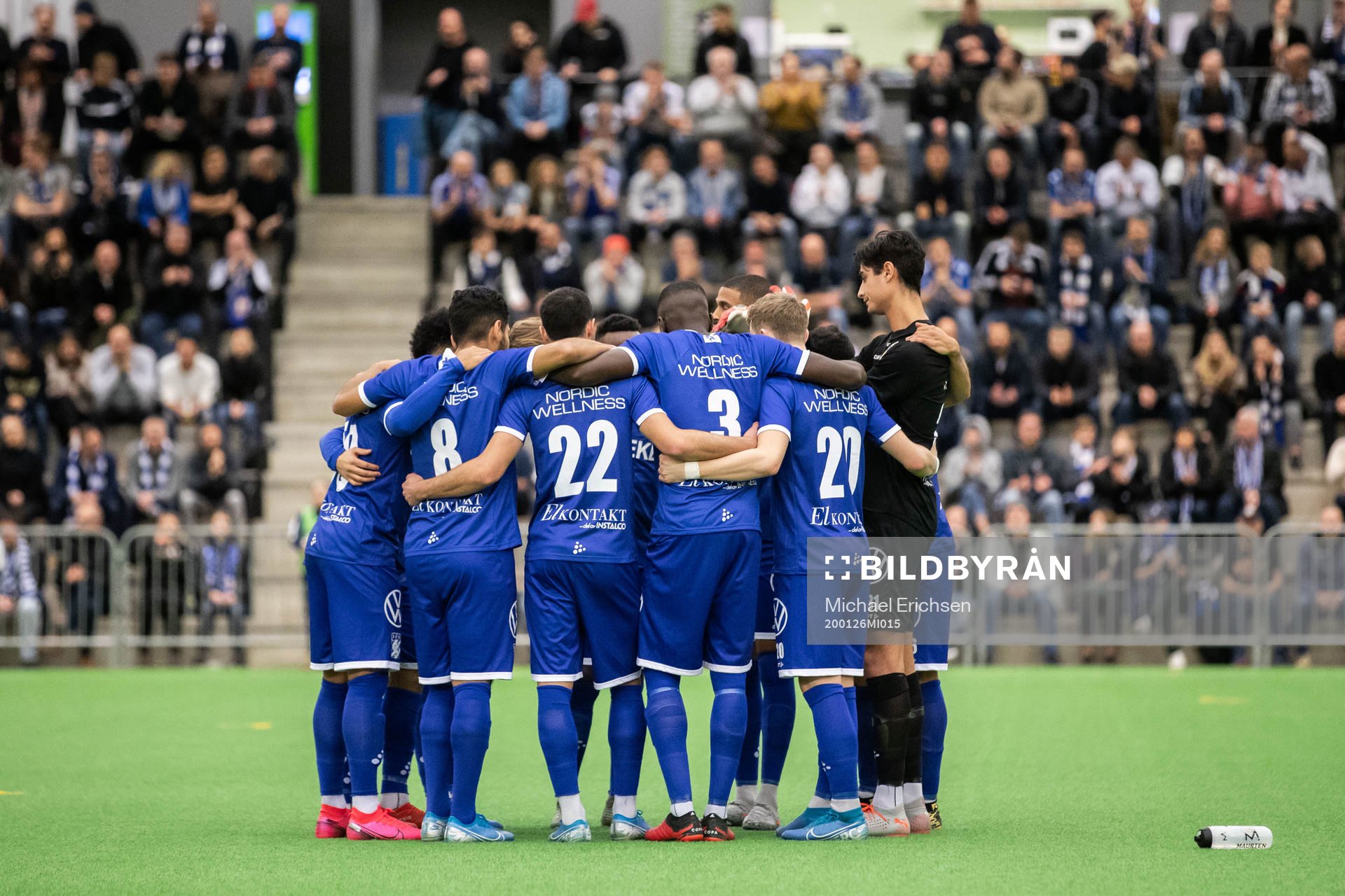 IFK Göteborgs spelare samlas