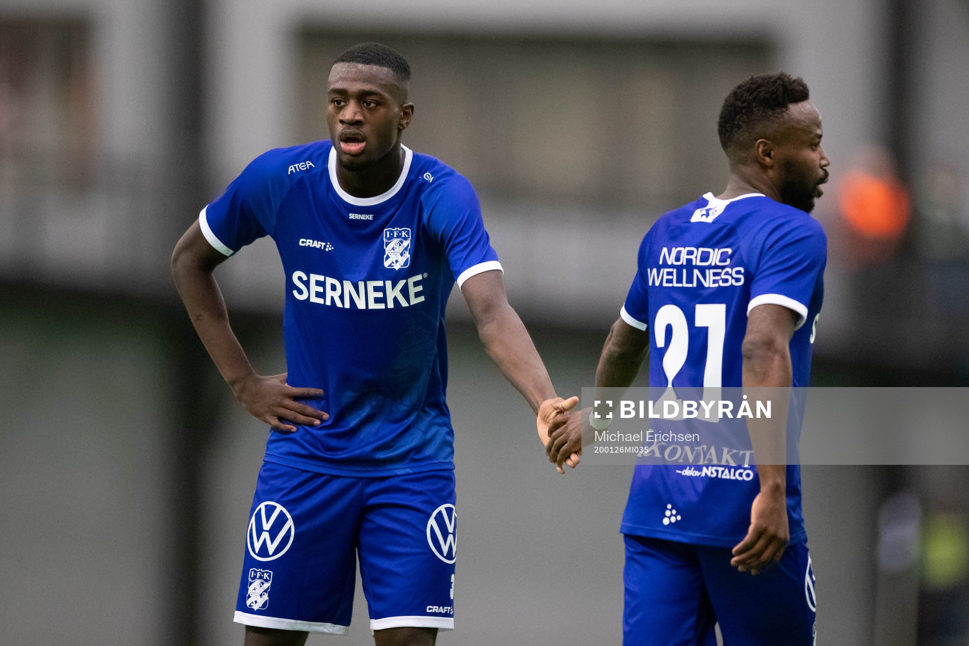 IFK Göteborgs Adil Titi och Nzuzi Toko