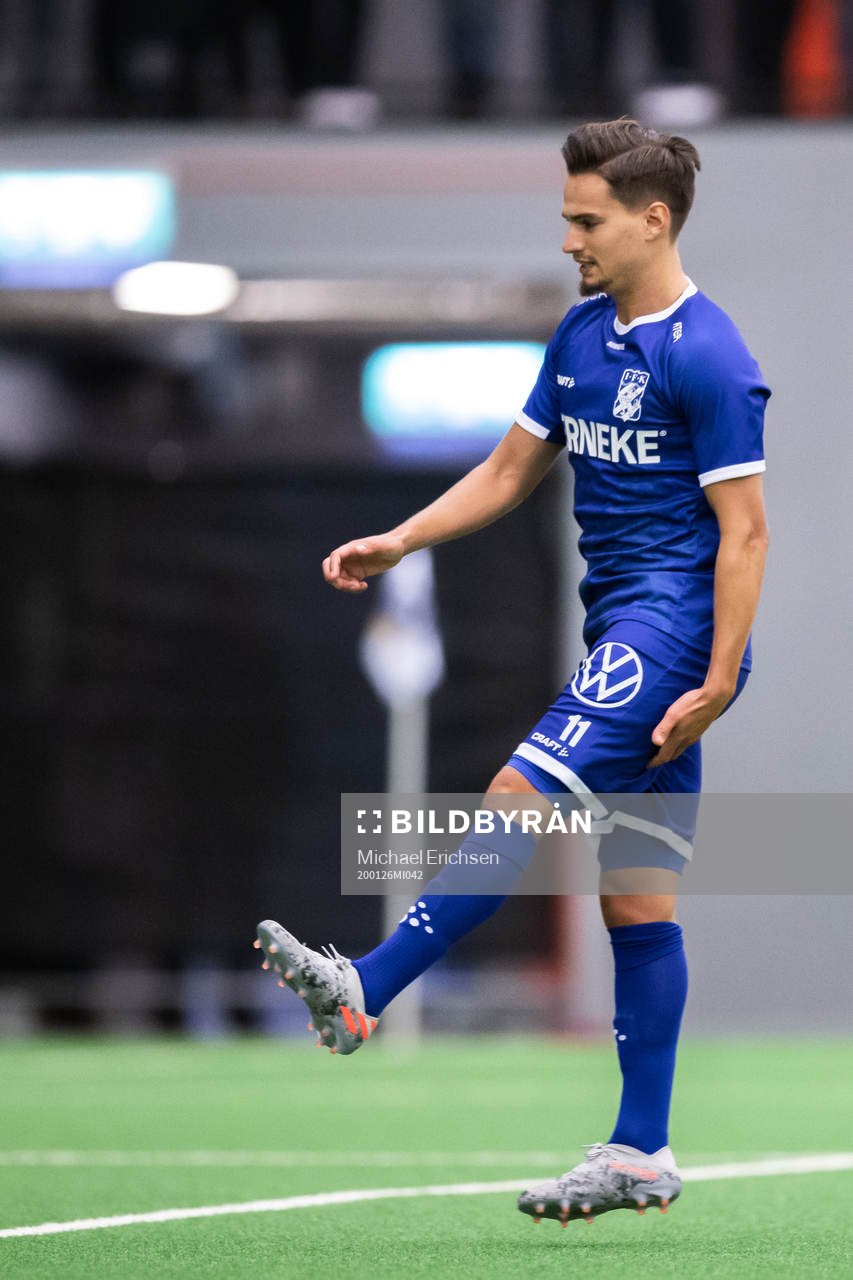 IFK Göteborgs Amin Affane får ont