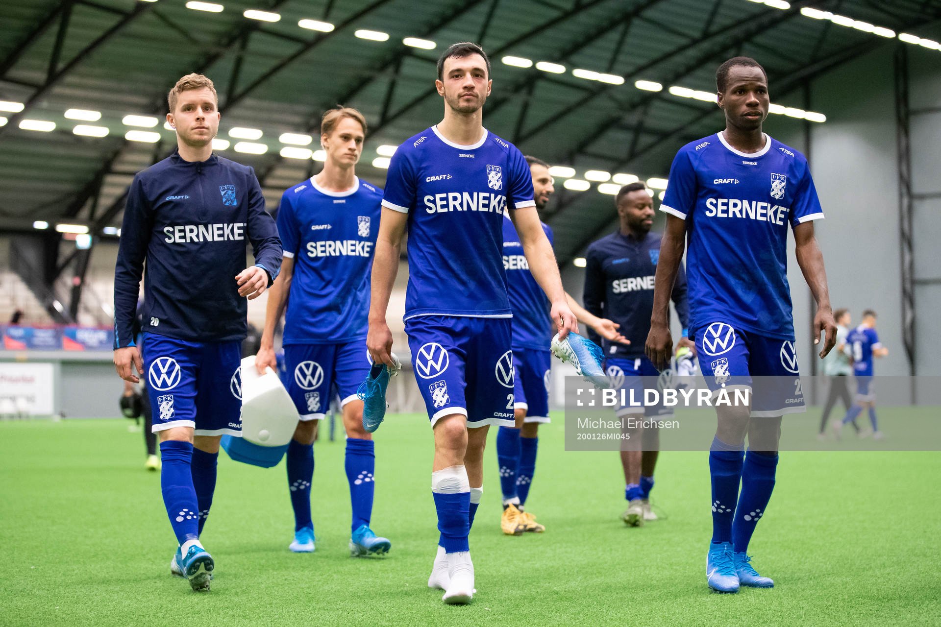 IFK Göteborgs Victor Wernersson, Giorgi Kharaishvili och