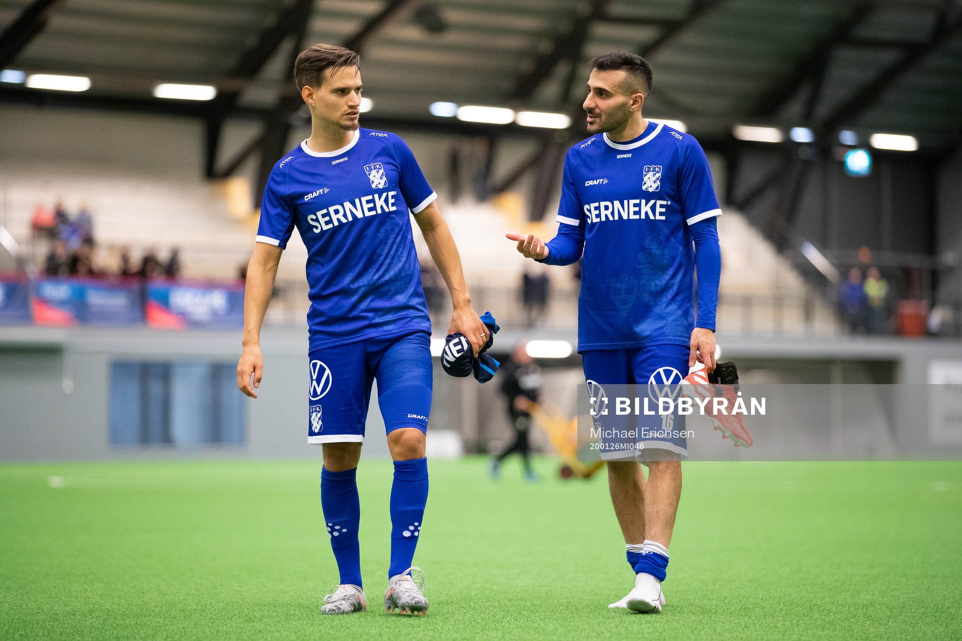 IFK Göteborgs Amin Affane och Sargon Abraham