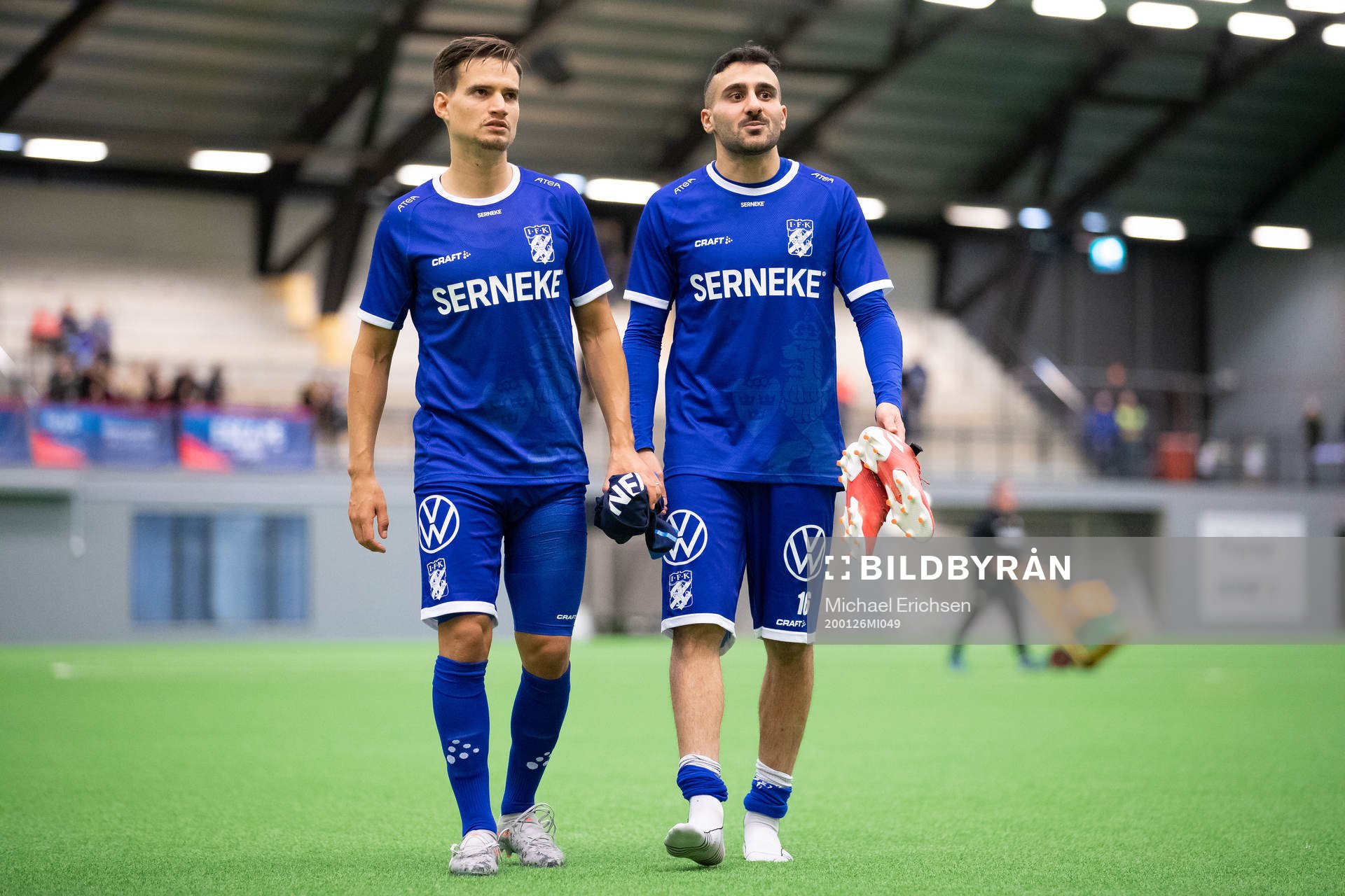 IFK Göteborgs Amin Affane och Sargon Abraham