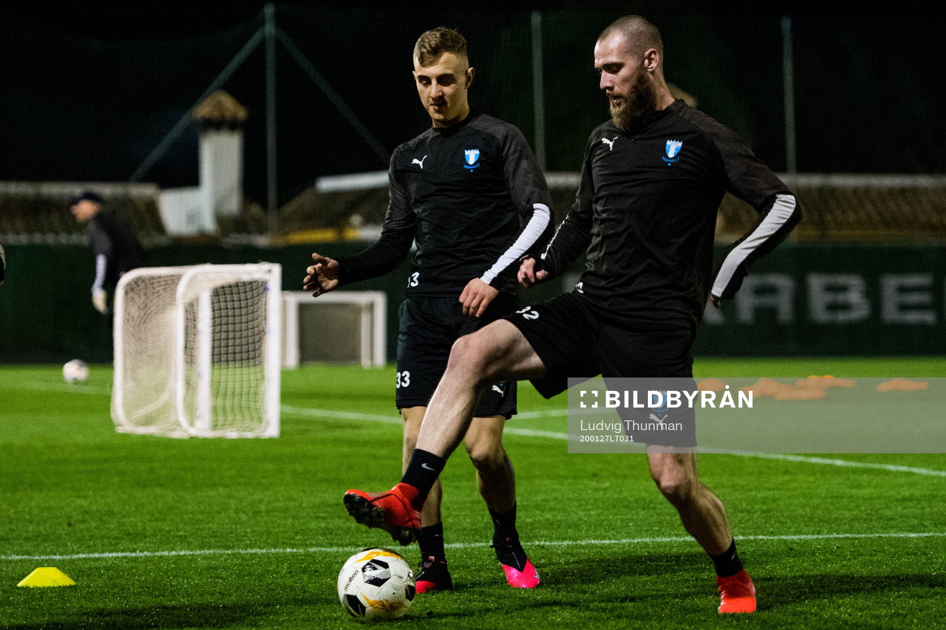 Malmö FFs Amel Mujanic och Jo Inge Berget