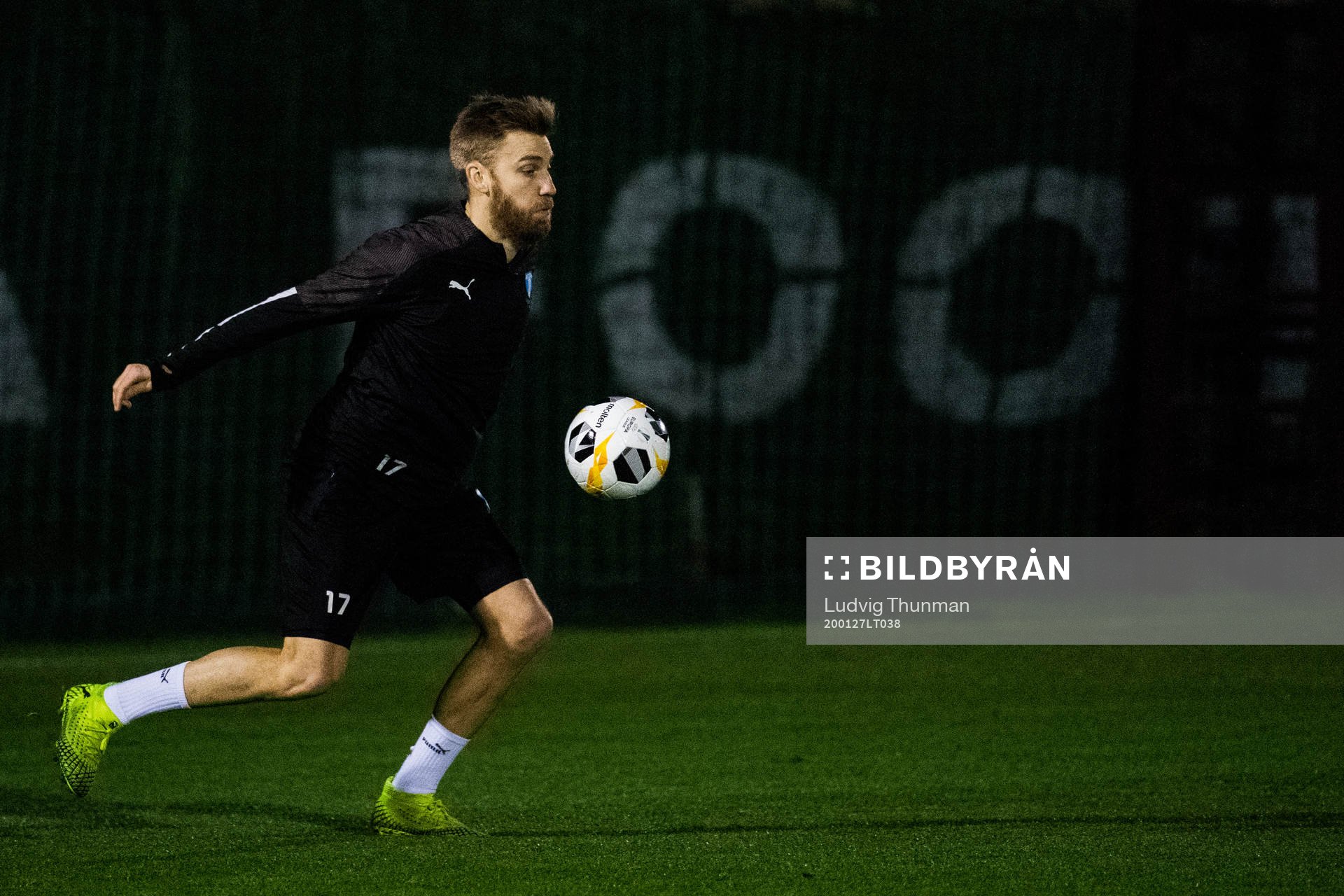 Malmö FFs Rasmus Bengtsson och Jo Inge Berget