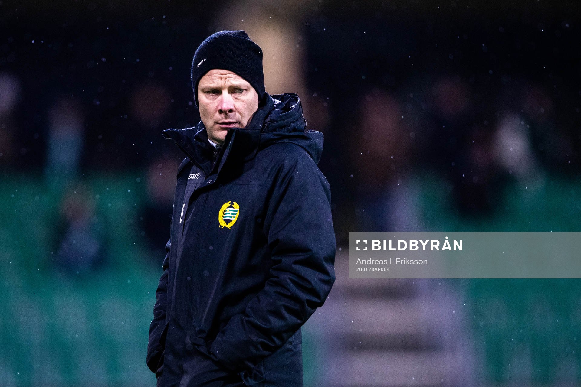 Hammarbys tränare Stefan Billborn