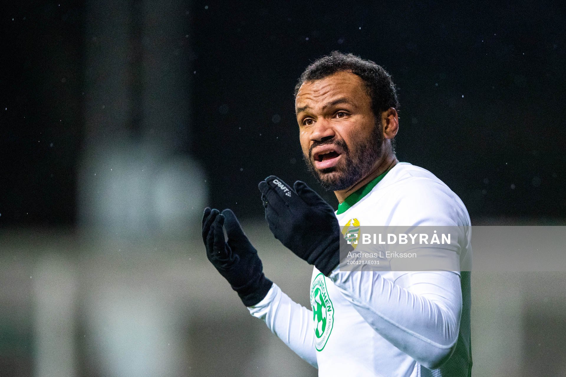 Hammarbys Serge-Junior Martinsson Ngouali deppar