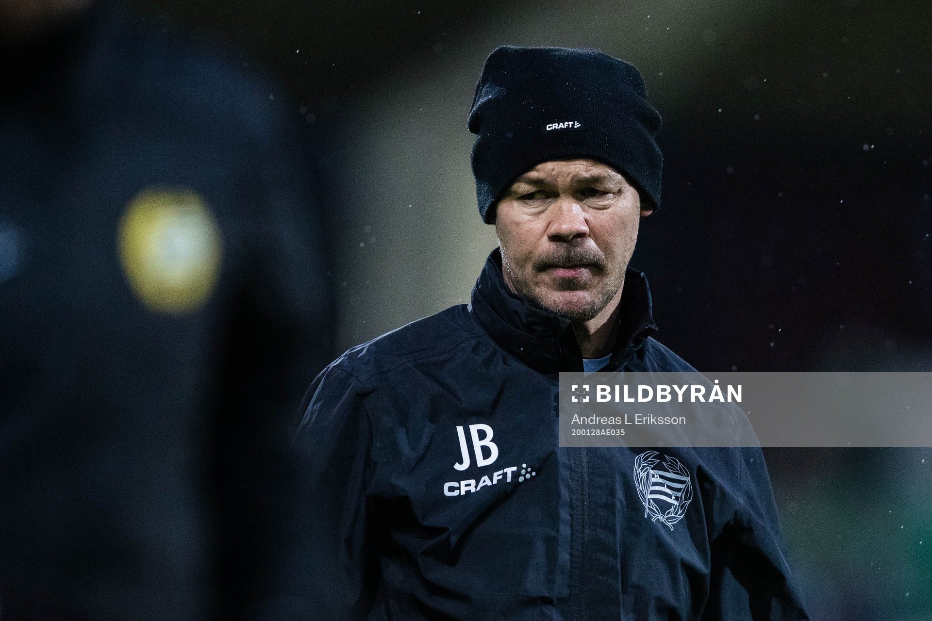 Hammarbys assisterande tränare Joachim Björklund