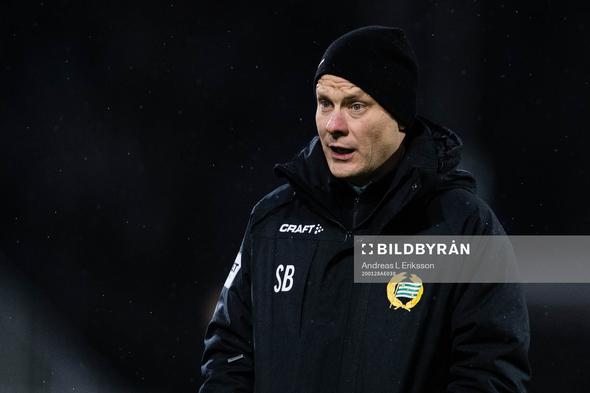 Hammarbys tränare Stefan Billborn