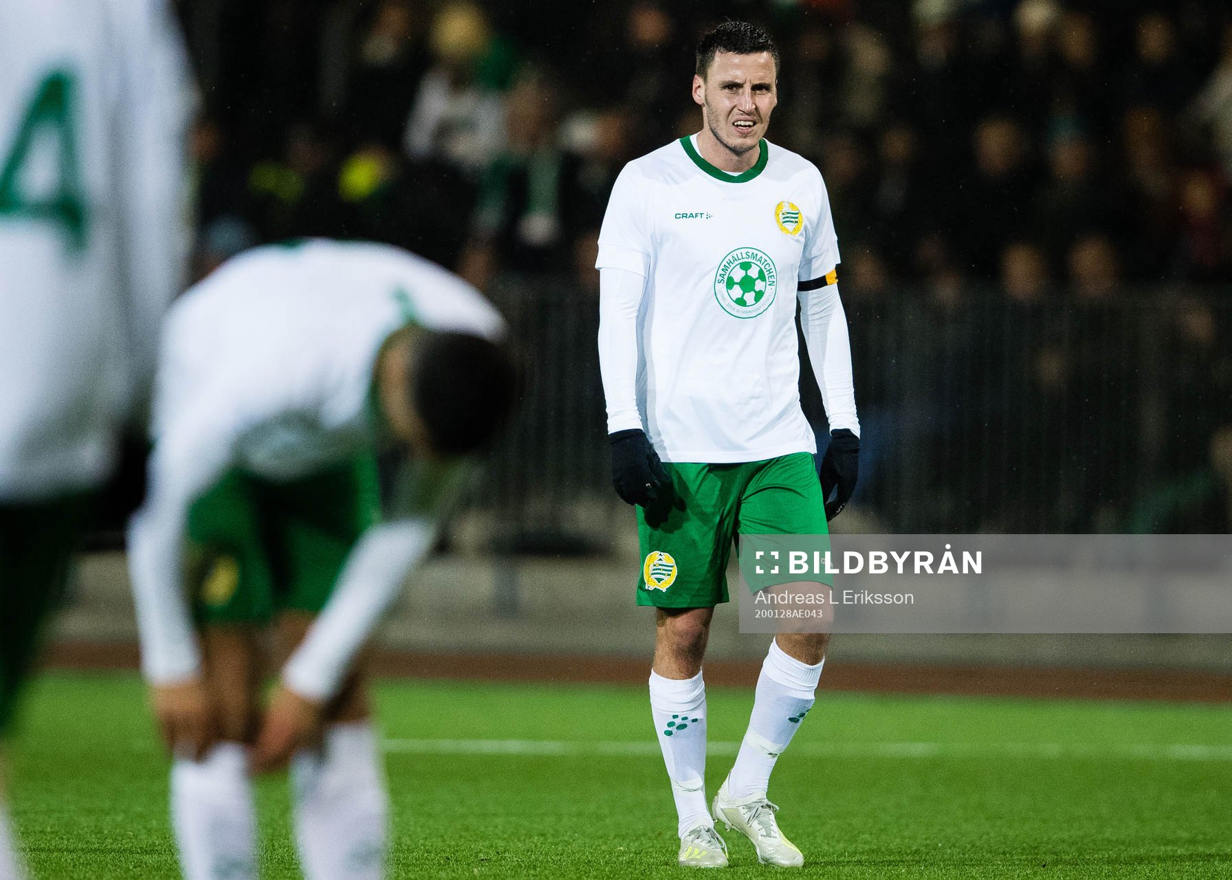 Hammarbys Jeppe Andersen deppar